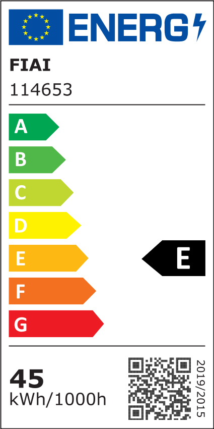 EU-Energielabel Klasse E