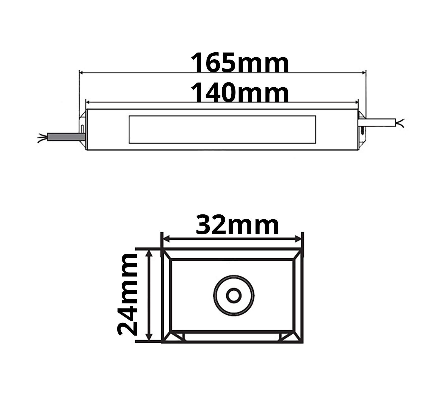 LED Trafo 24V/DC, 0-30W, PowerSync, IP68