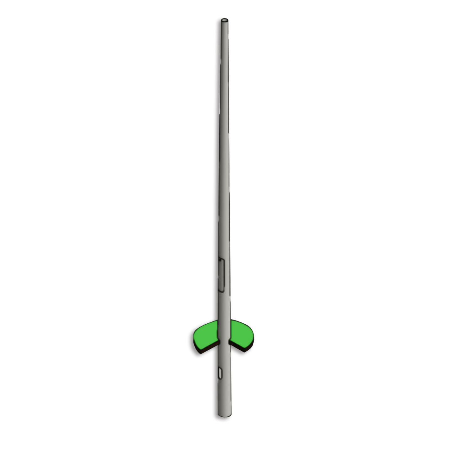 Lichtmast 10m, Zopfmaß 108mm