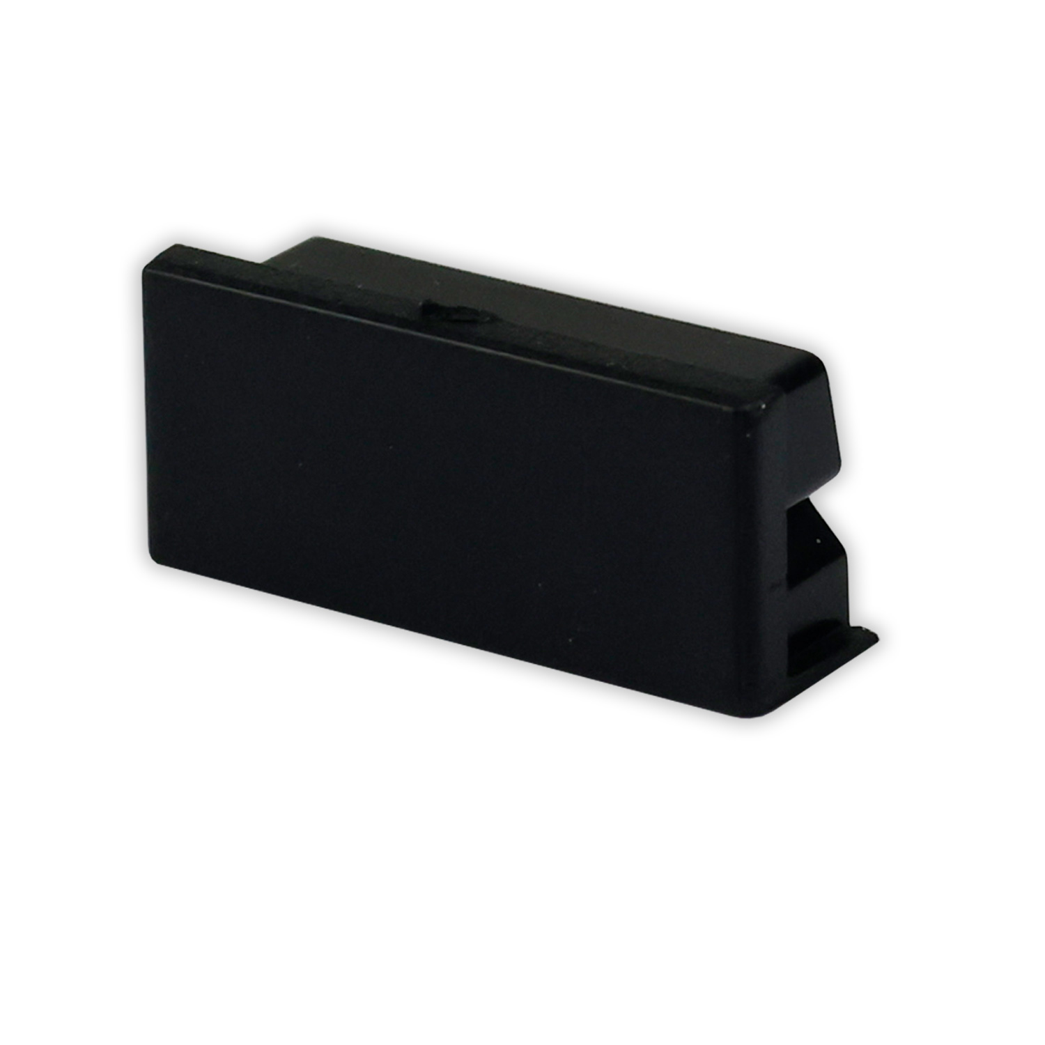 Endkappe EC75B schwarz für Profil PURE14 S, 1 STK