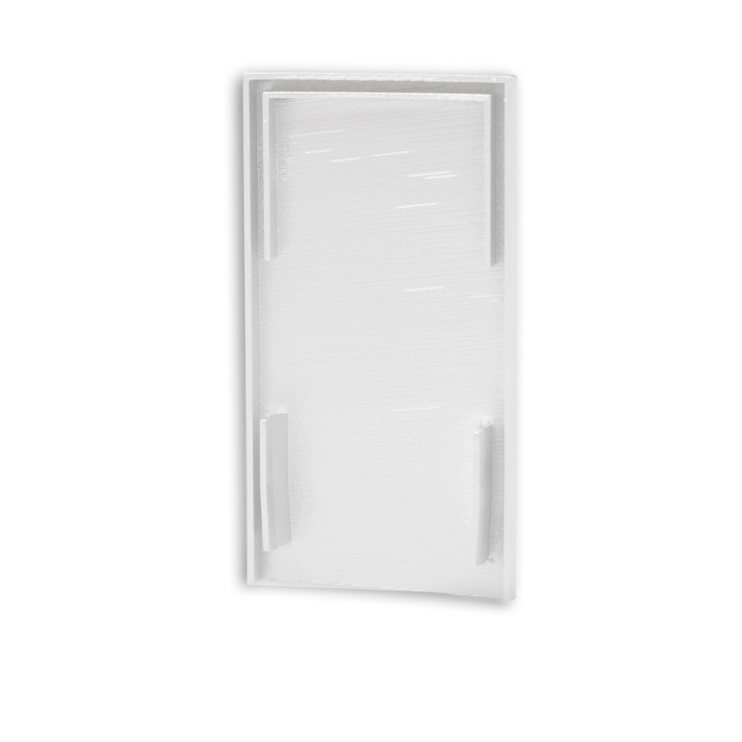 Endkappe EC113 weiß für LAMP30 V1+V2 mit U-COVER63, 2 Stück, mit Lichtfalle