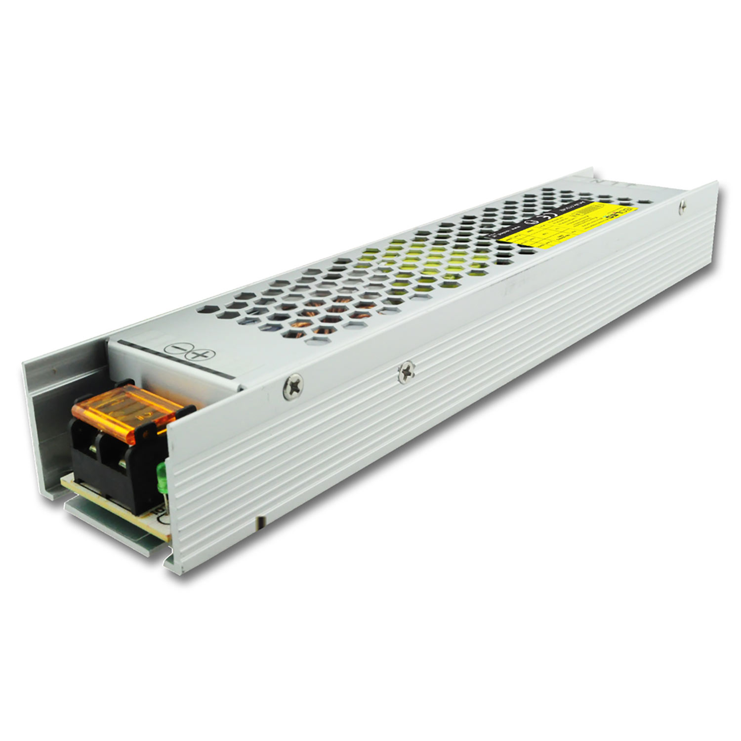 LED Trafo 12V/DC, 0-200W, Gitter, flach
