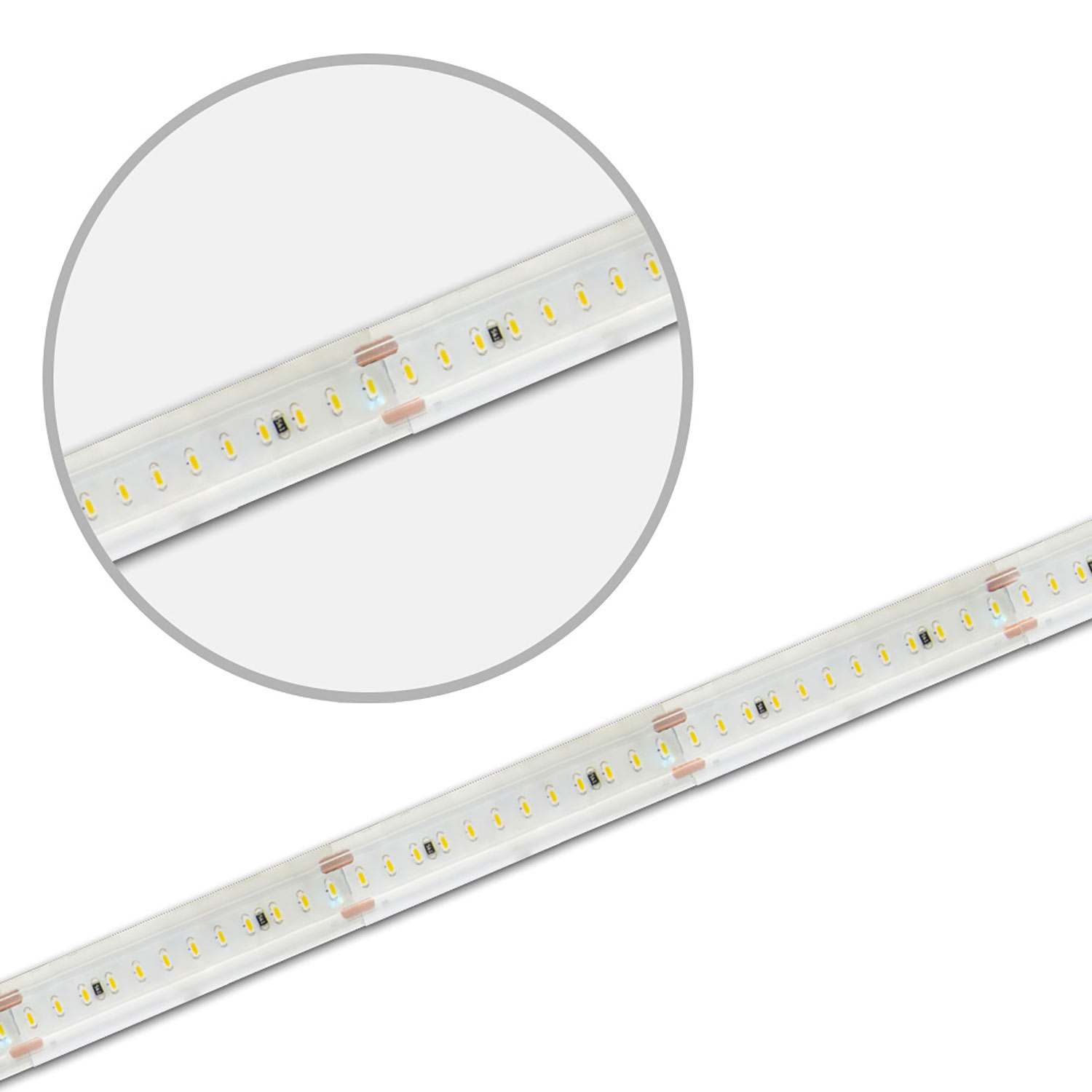 LED AQUA CRI940 Linear 48V Flexband, 13W, IP68, 4000K, 5m Rolle, 240 LED/m