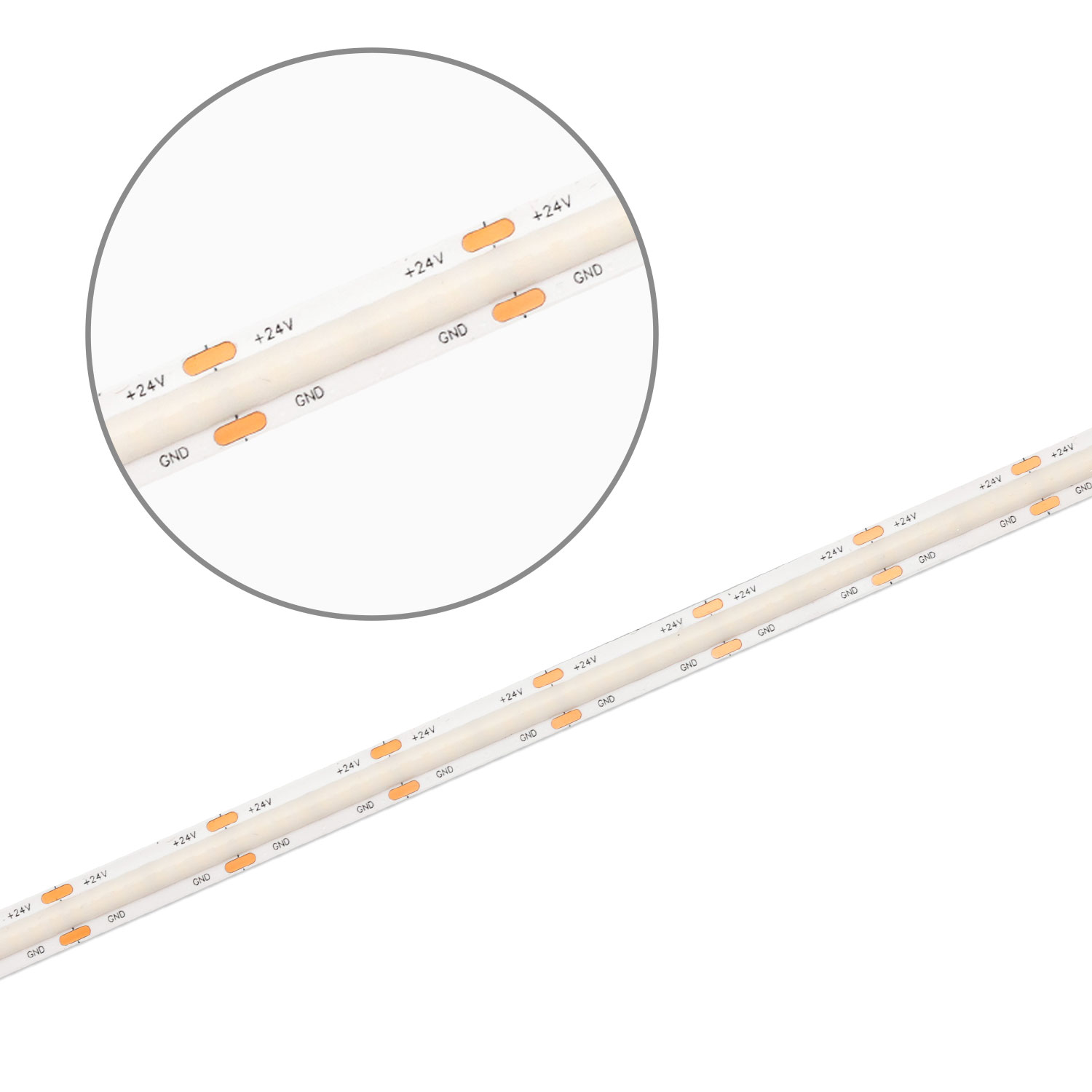 LED COB930 Linear Flexband, 24V DC, 14,4W, IP20, 3000K, 5m Rolle, 288 LED/m