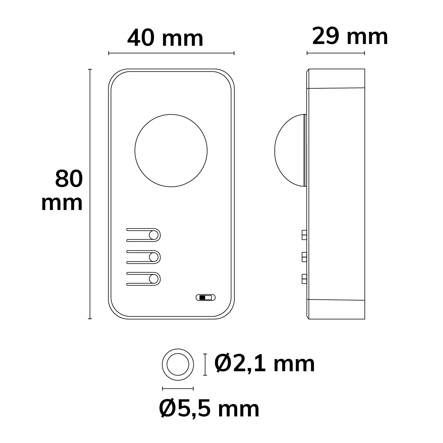 Sys-Pro Konstantlichtregler+PIR-Bewegungssensor, Funkfernbedienung mit USB-C für SingleColor / CCT