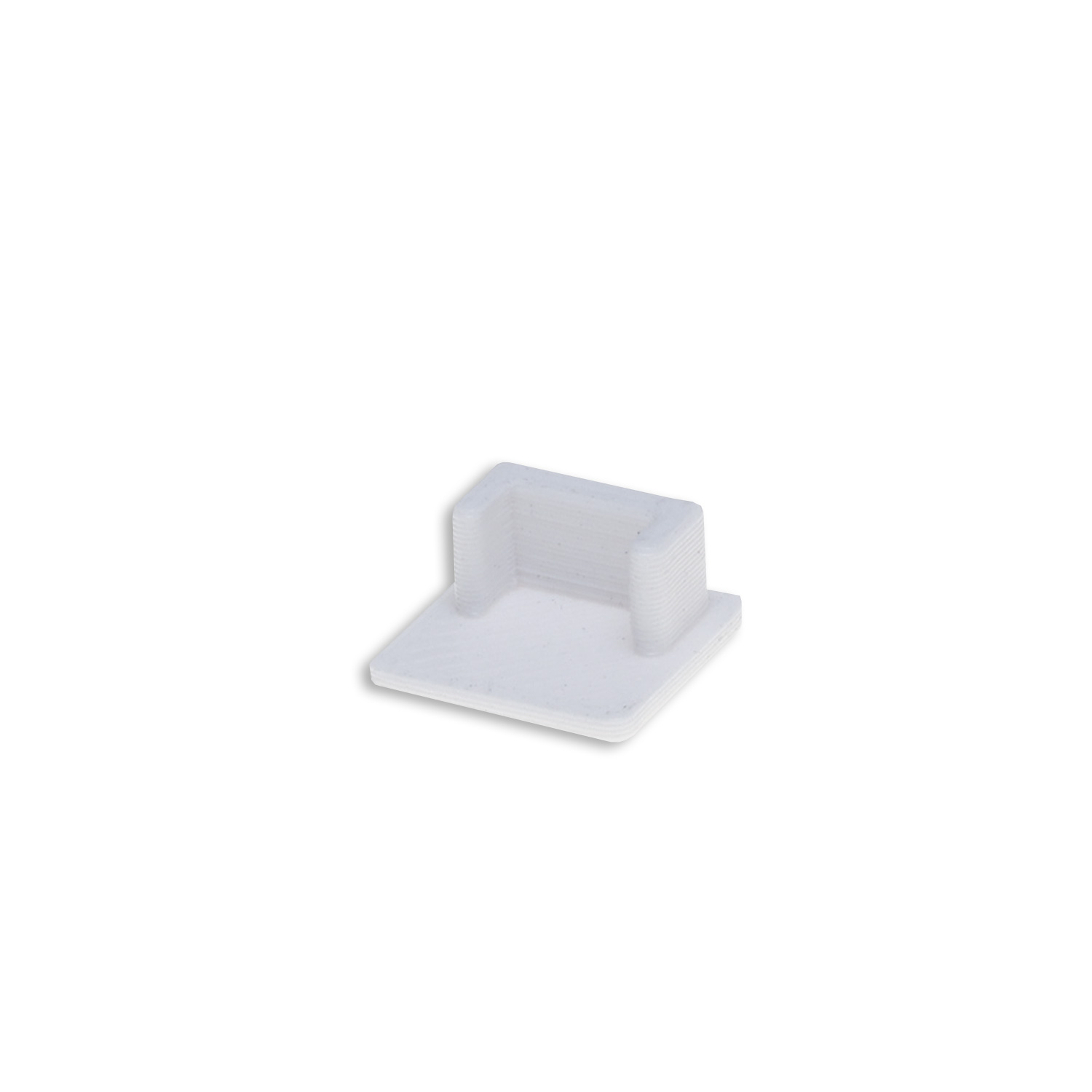 Endkappe EC218 weiß für LED Fliesenprofil UP8