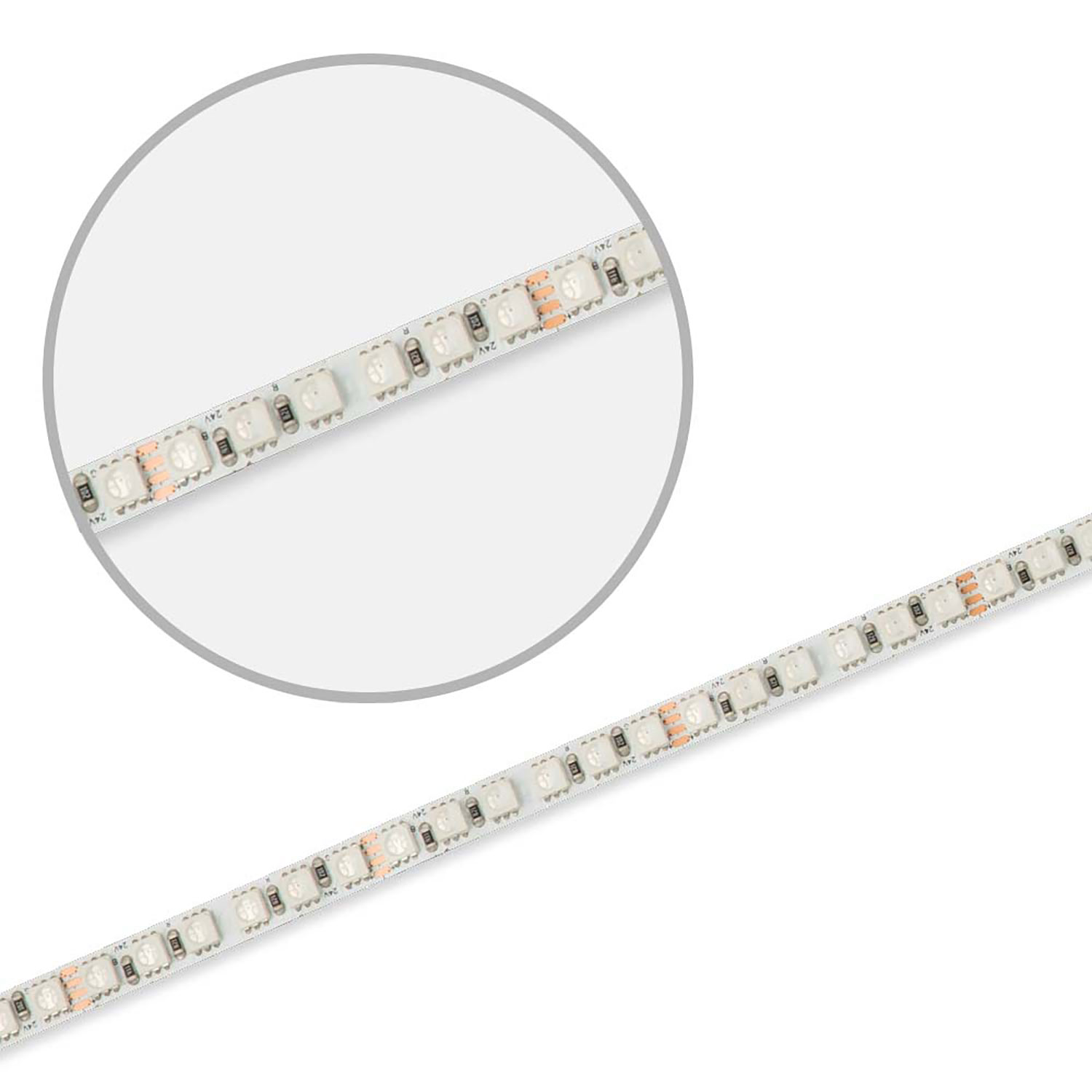 LED RGB MICRO Flexband, 24V DC, 12W, IP20, 5m Rolle, 120 LED/m