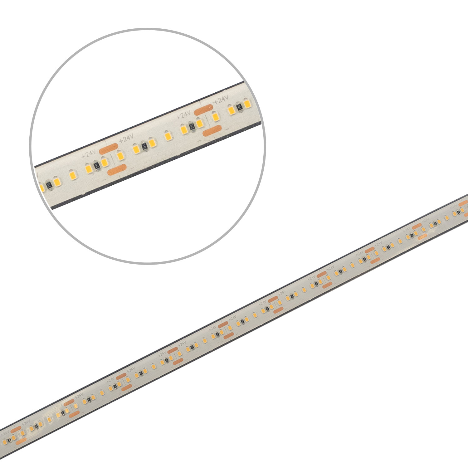 LED AQUA930 Linear Flexband, 24V DC, 10W, IP68, 3000K, 5m Rolle, 240 LED/m