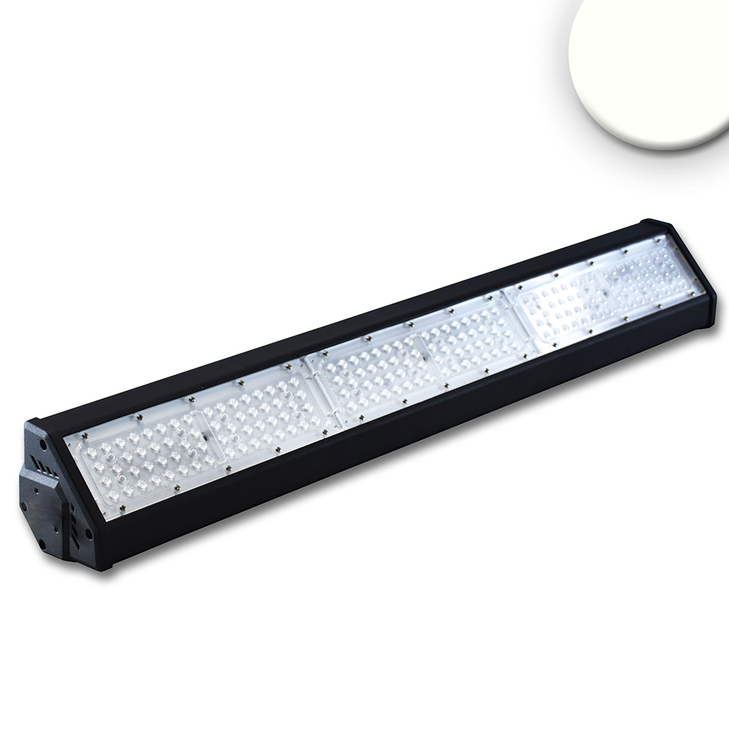 LED Hallenleuchte LN 150W, 30°x70°, IK10, IP65, 1-10V dimmbar, neutralweiß