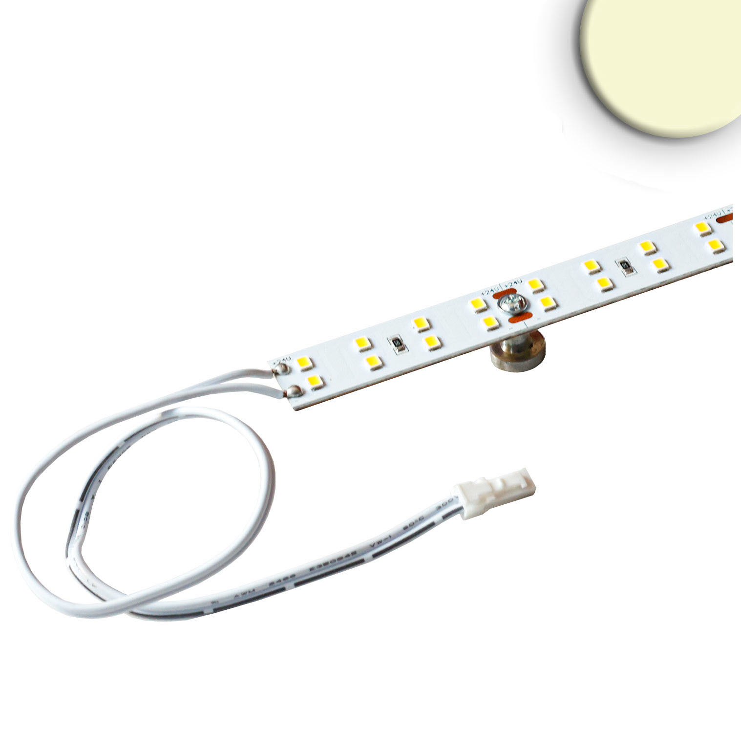 LED T5/T8 Umrüstplatine 830, 145cm, MiniAMP, 232 LED, 24V, 24W, 170 lm/W, warmweiß, dimmbar