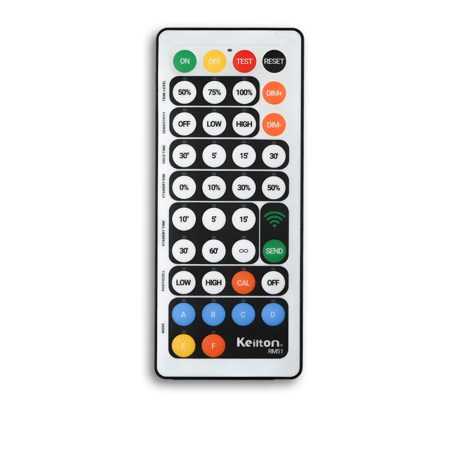 Fernbedienung für den Bewegungssensor mit Art. 116436 zur Hallenleuchten Serie FL2