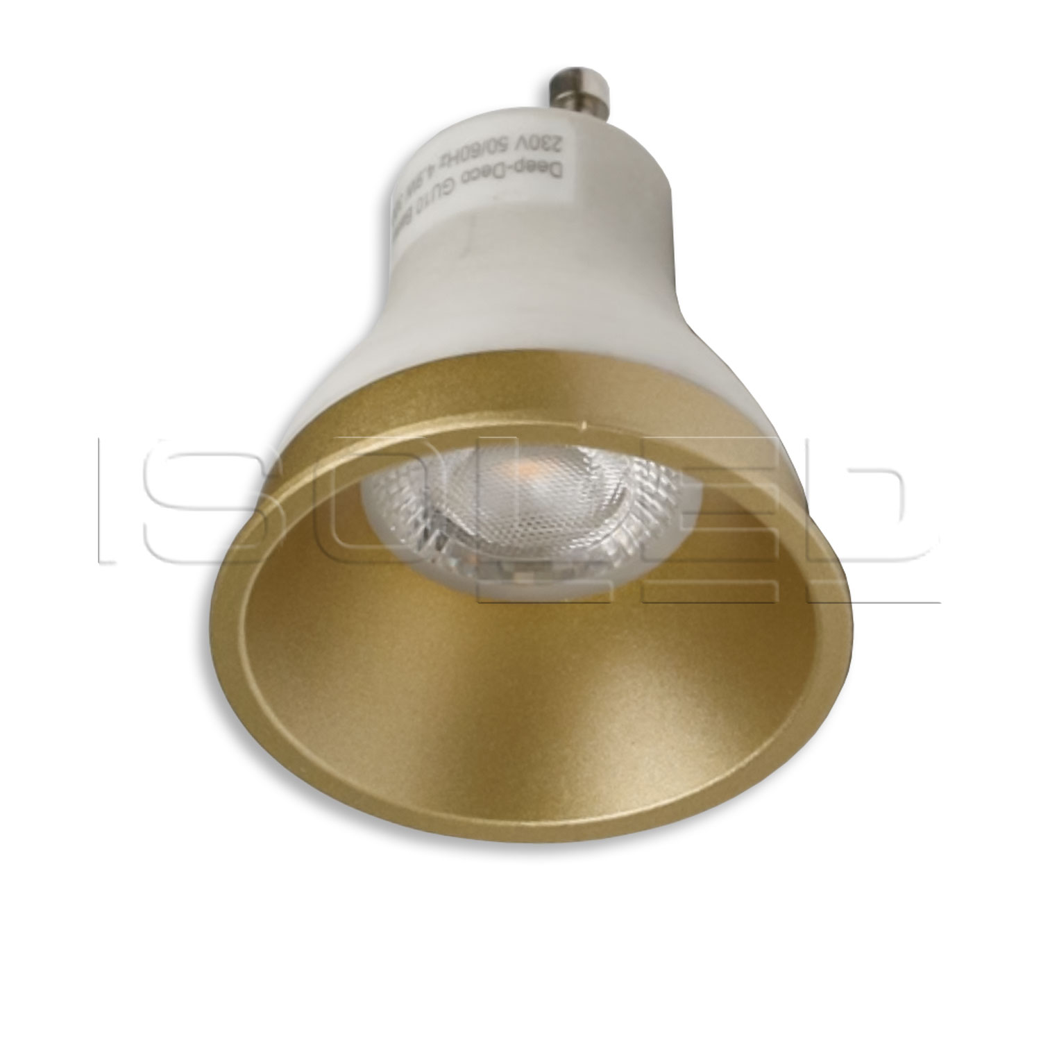 Cover für LED Spot und LED Modul SYS-GU10, gold, rückversetzt, UGR