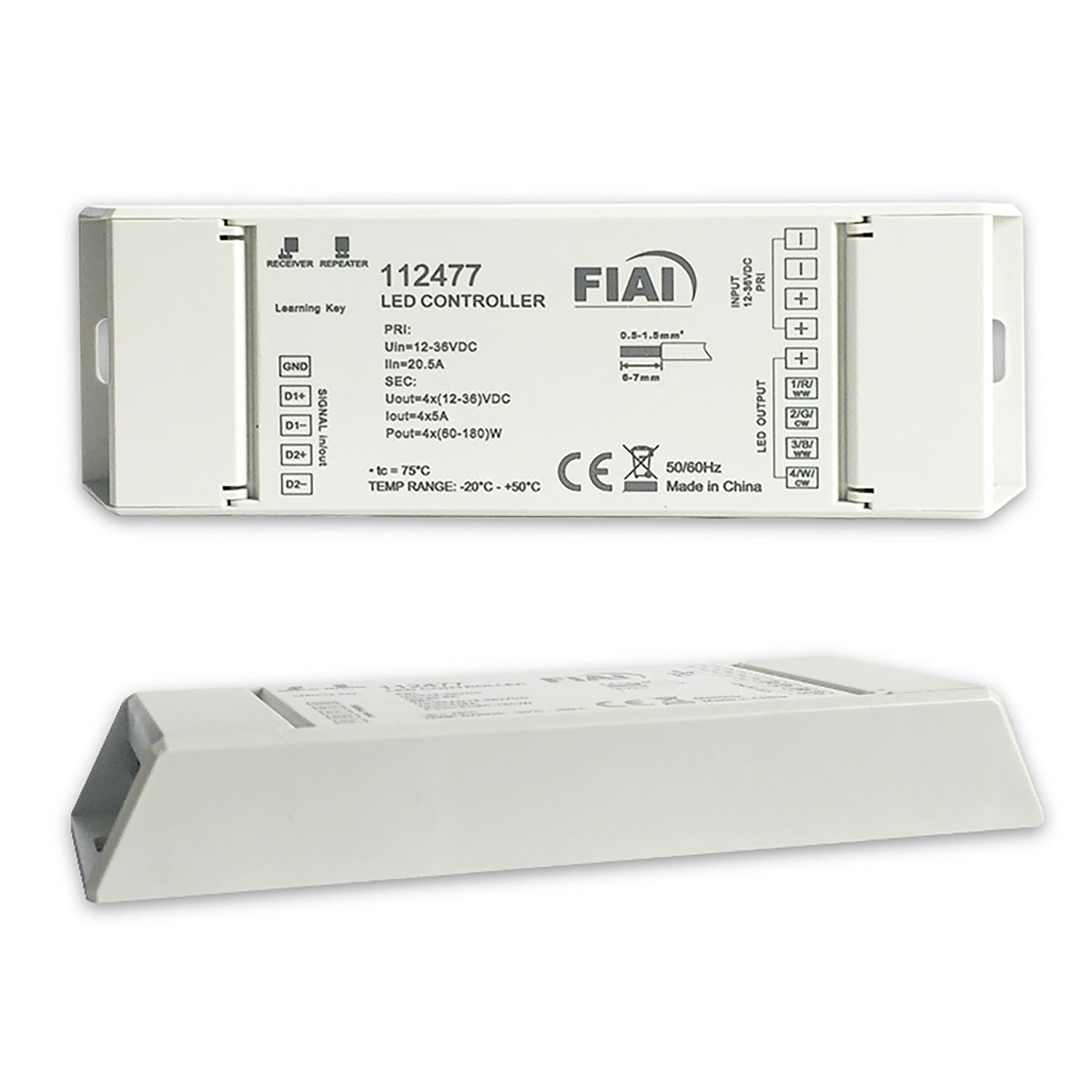 Sys-One Funk PWM-Dimmer, 4 Kanal, 12-36V 4x5A