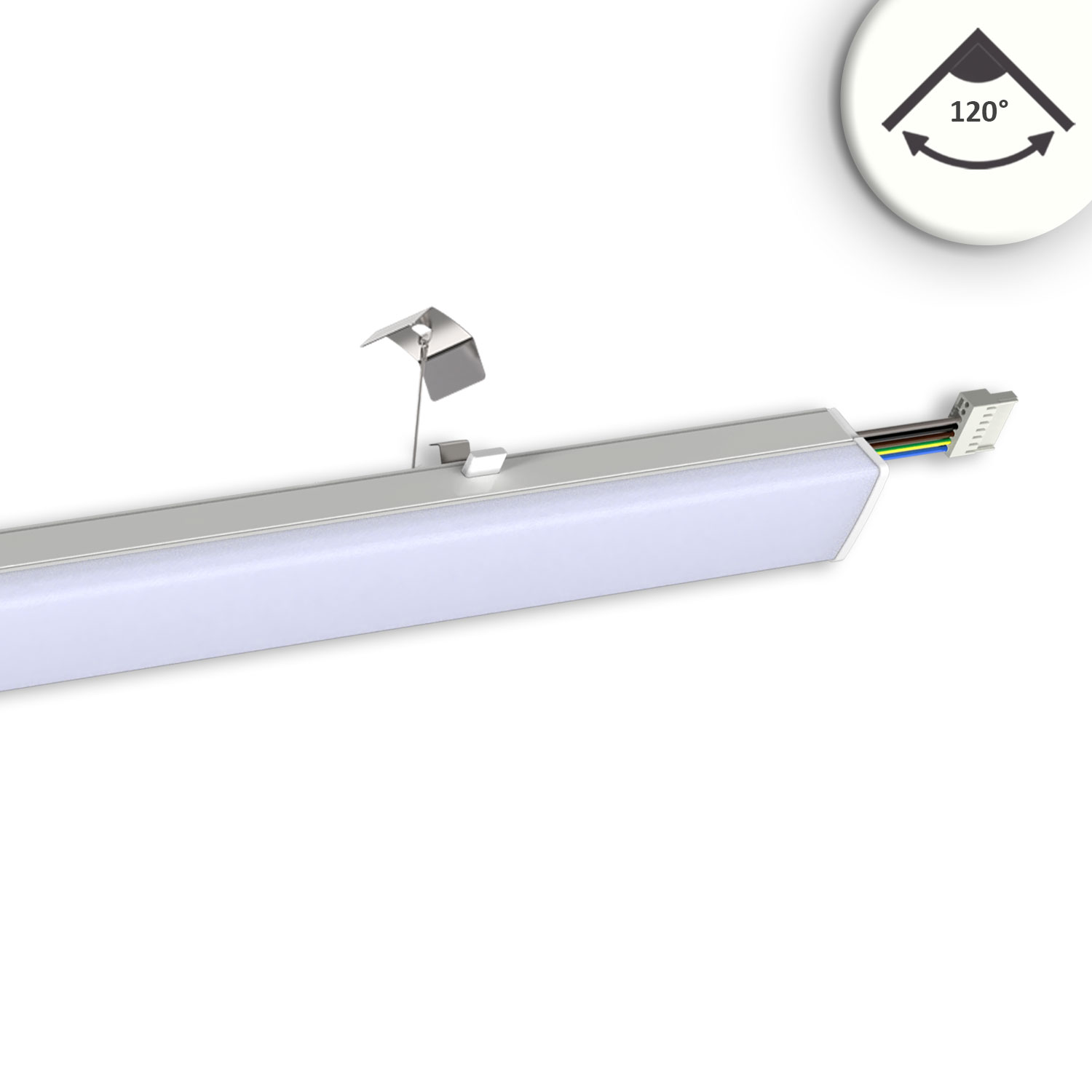 FastFix LED Linearsystem R XL Modul 1528mm 25-75W, 4000K, 120°, 160lm/W