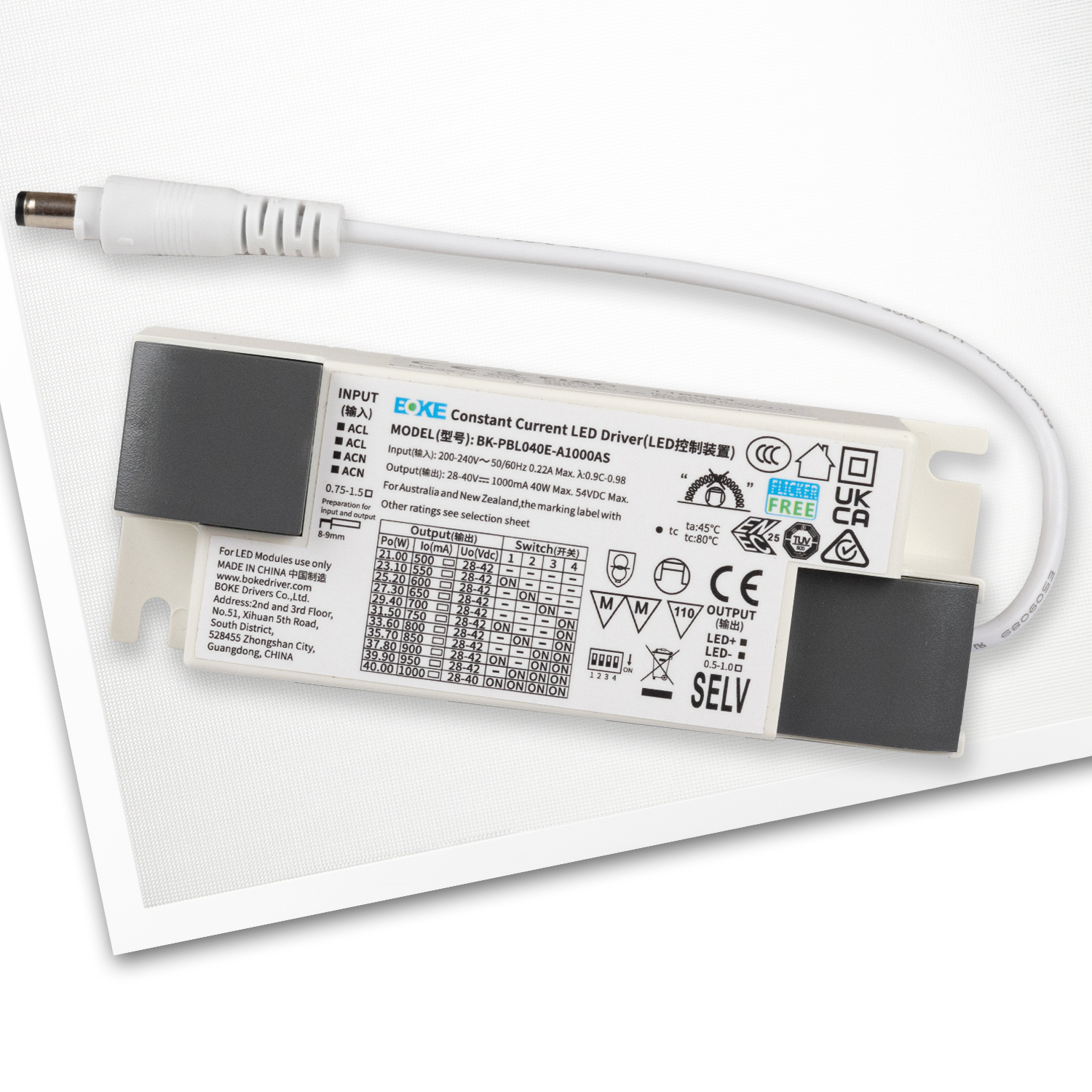 LED Panel Professional Line 308x1550mm, UGR