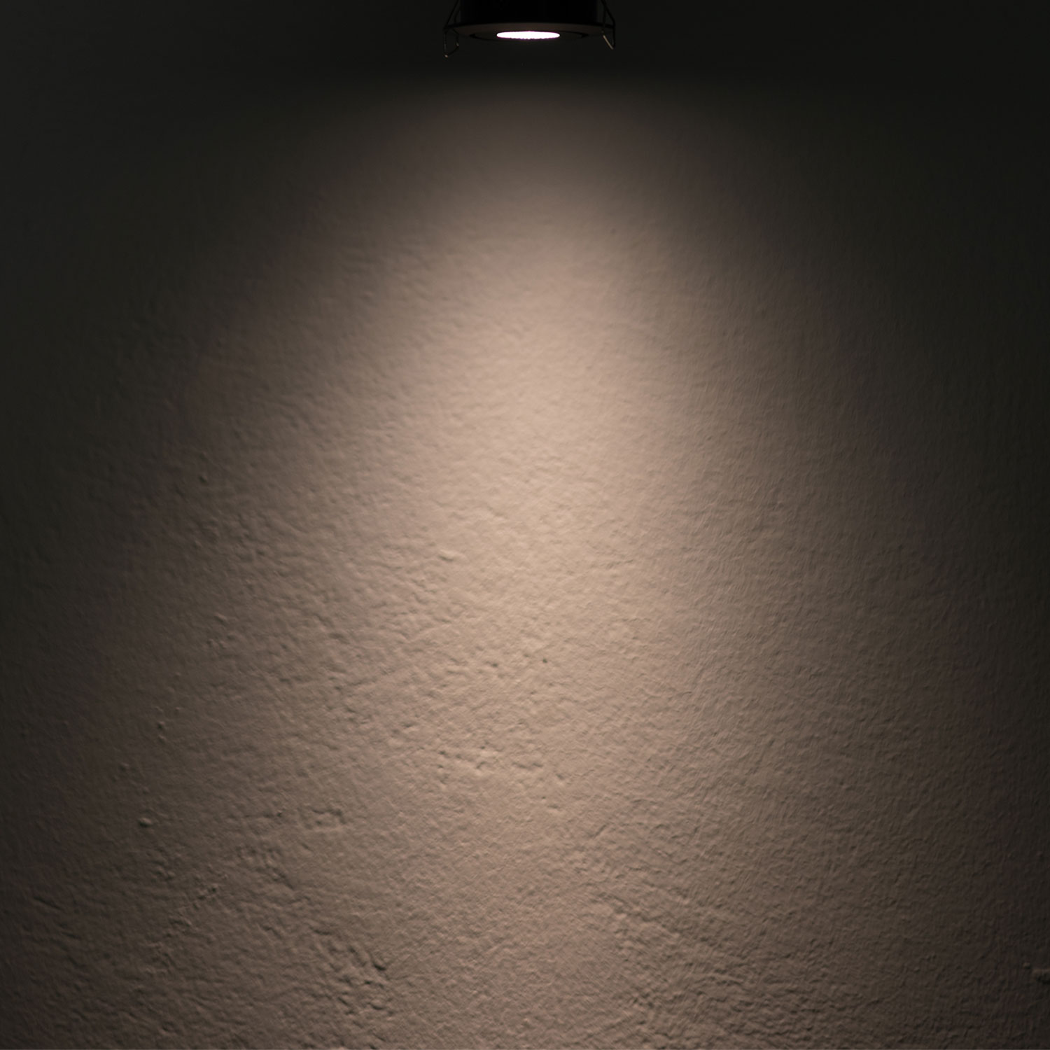 LED Einbauleuchte MiniAMP schwarz, 3W, 12V DC, warmweiß, dimmbar, 100cm Kabel