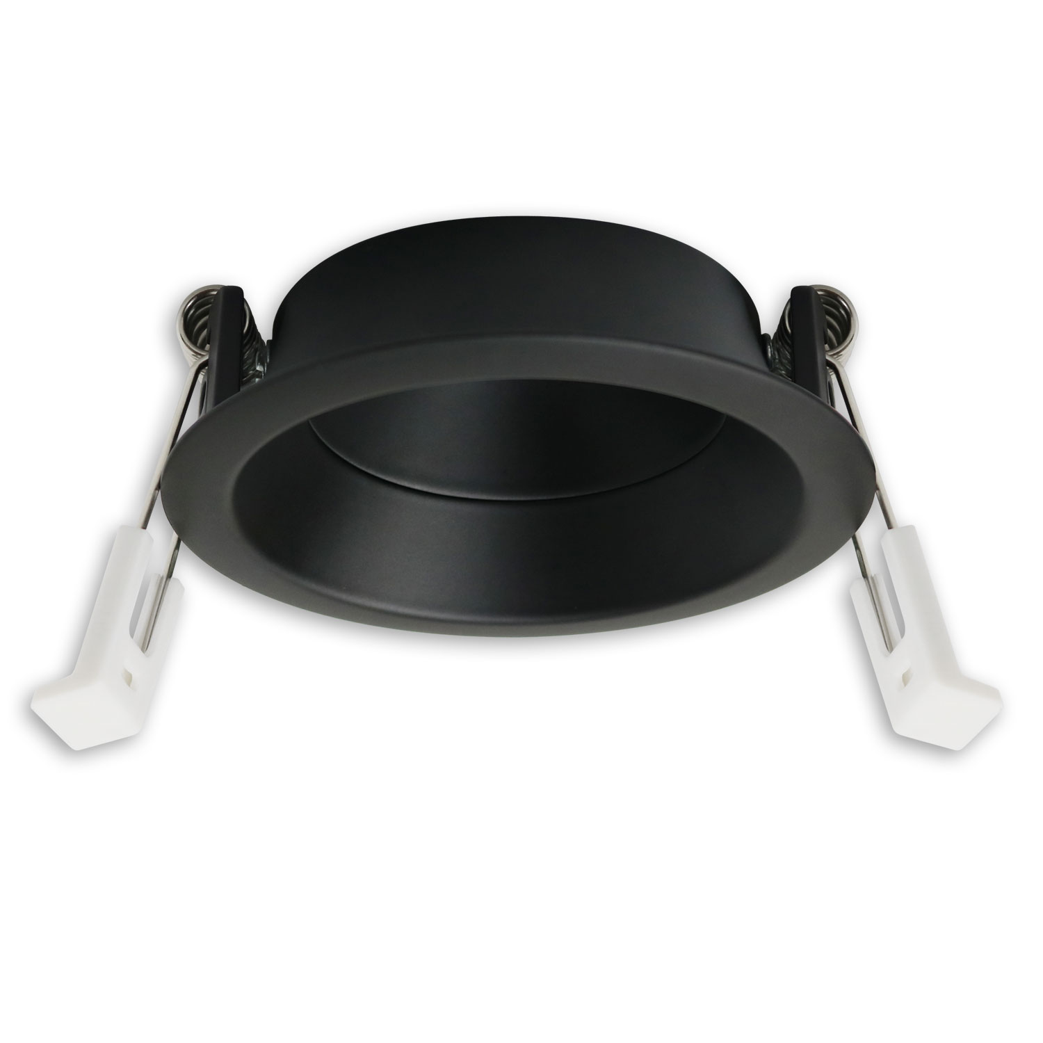 Einbaur. f. Einbaustrahler Back68&LED Modul SYS-GU10, schwenkbar, schwarz matt