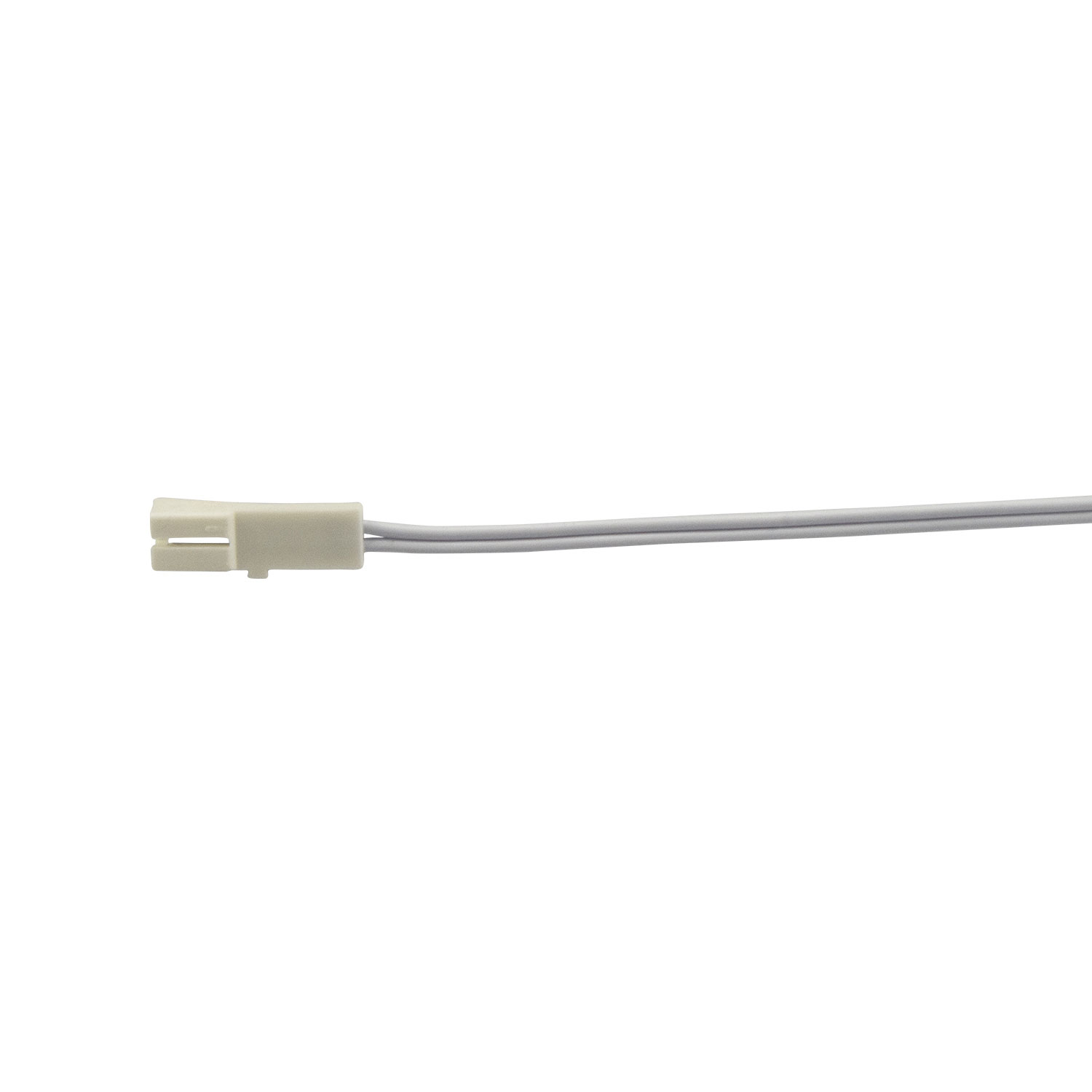 MiniAMP Anschlussbuchse female, 30cm, 2-polig, weiß, max. 3A