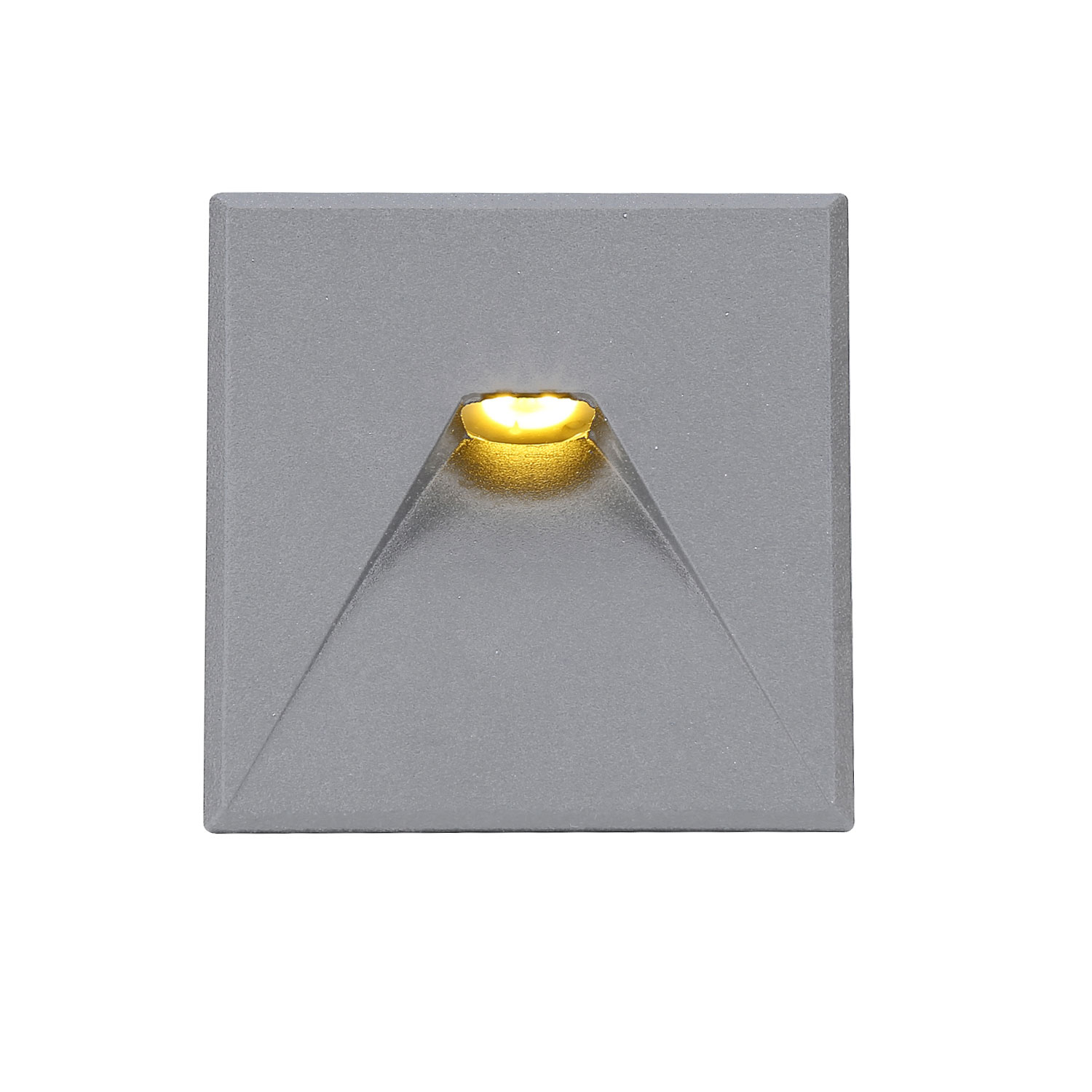 Cover Aluminium eckig 2 dunkelgrau für Sys-Wall68