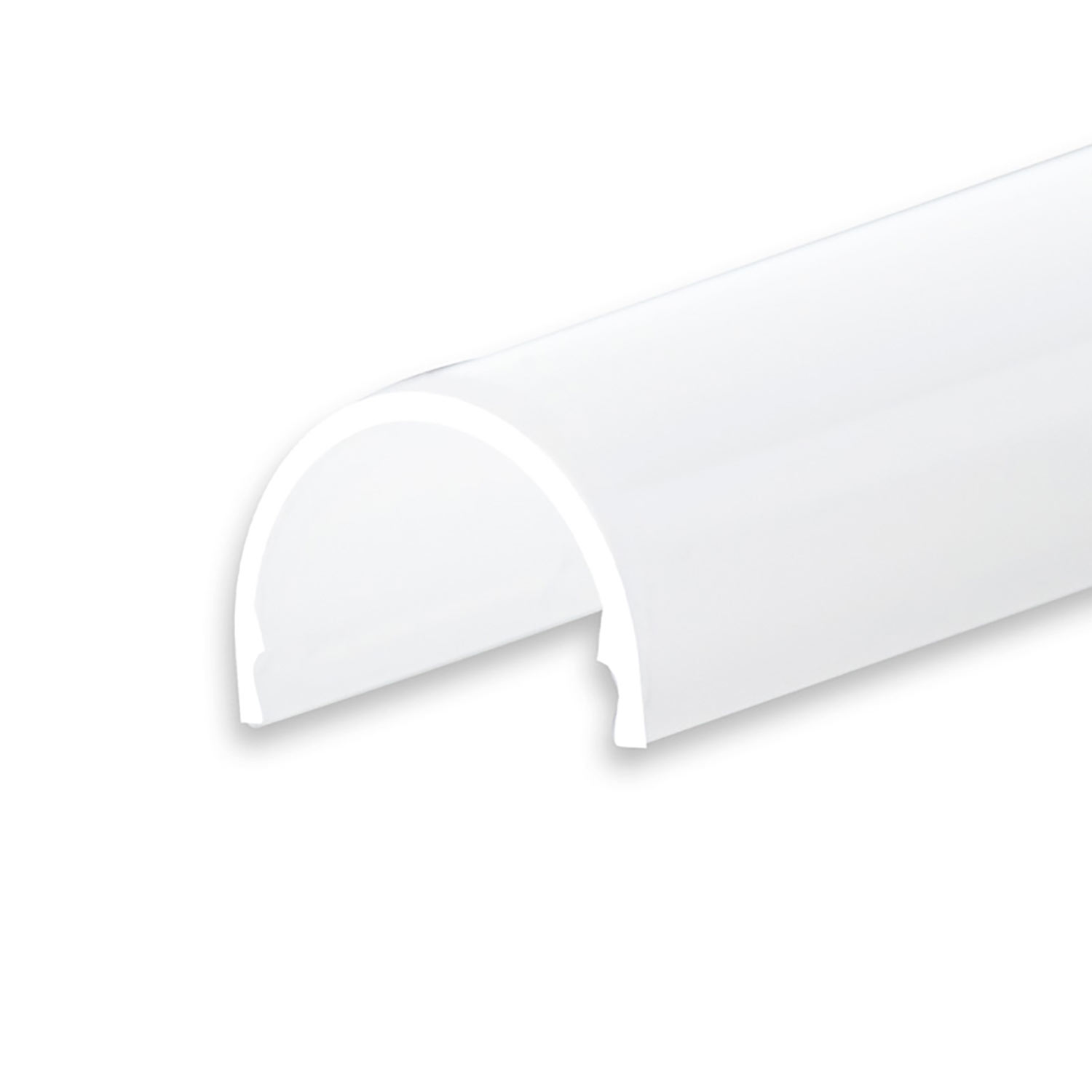 Abdeckung COVER5 opal/satiniert 200cm für Profil SURF12 RAIL/BORDERLESS (FLAT)