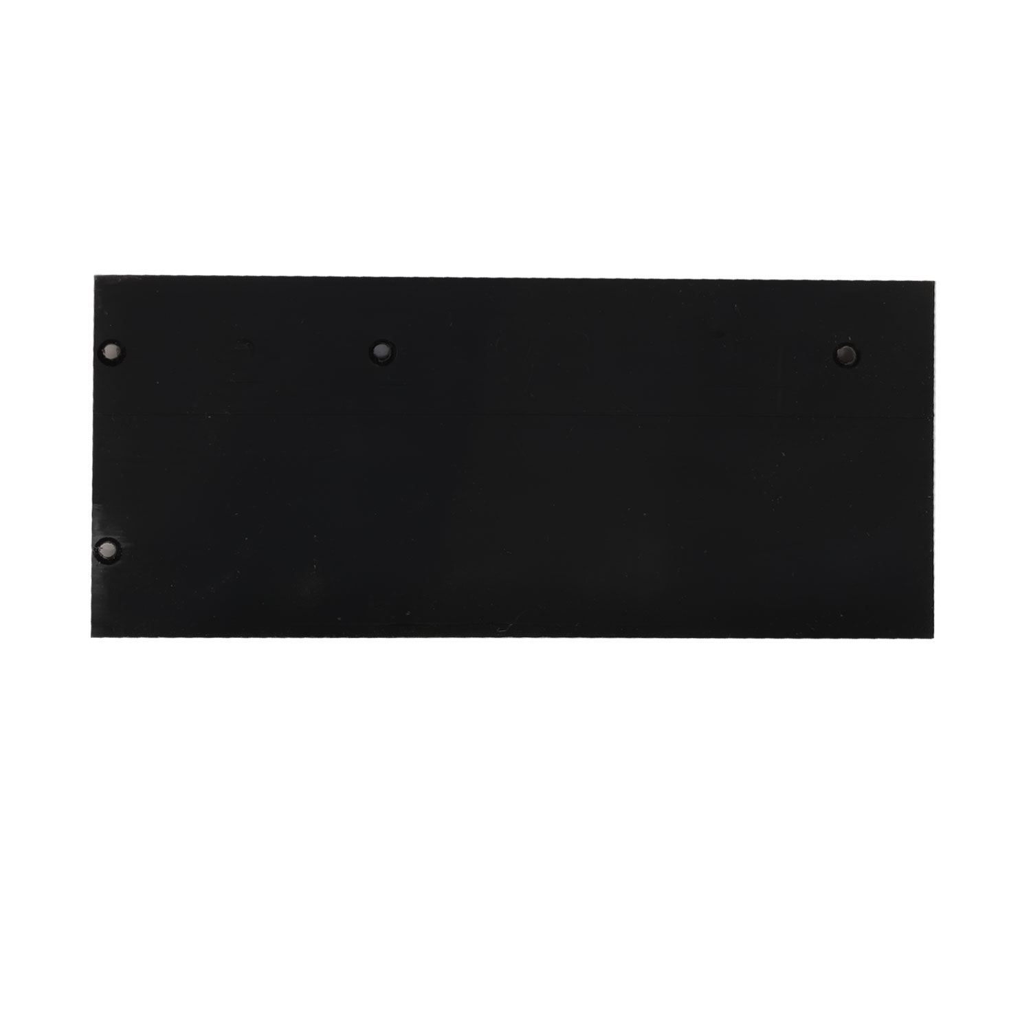 Endkappe Alu EC129 für Curtain10 DOUBLE mit VISOR, 1 Paar (links & rechts), weiß