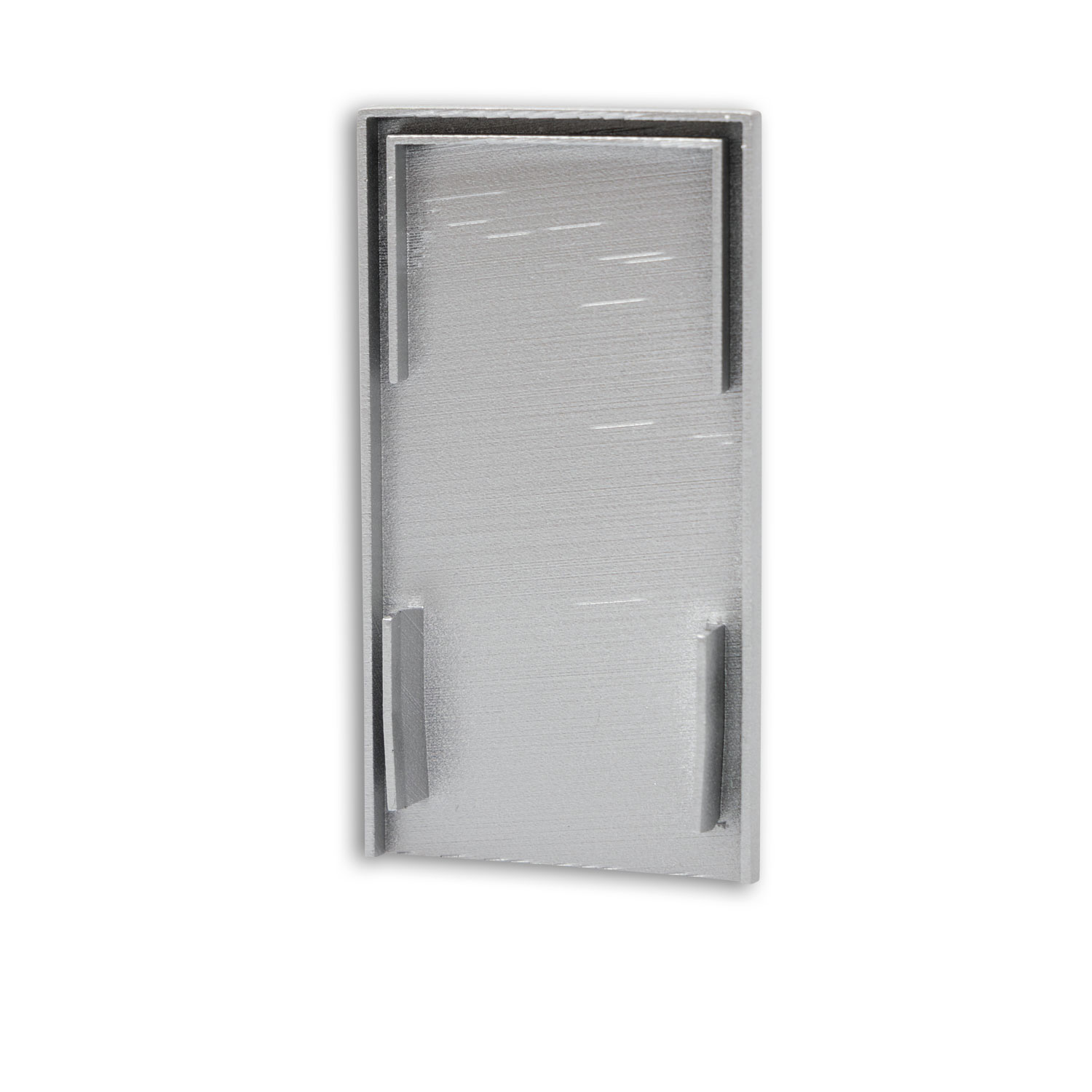 Endkappe EC113 silber für LAMP30 V1+V2 mit U-COVER63, 2 Stück, mit Lichtfalle