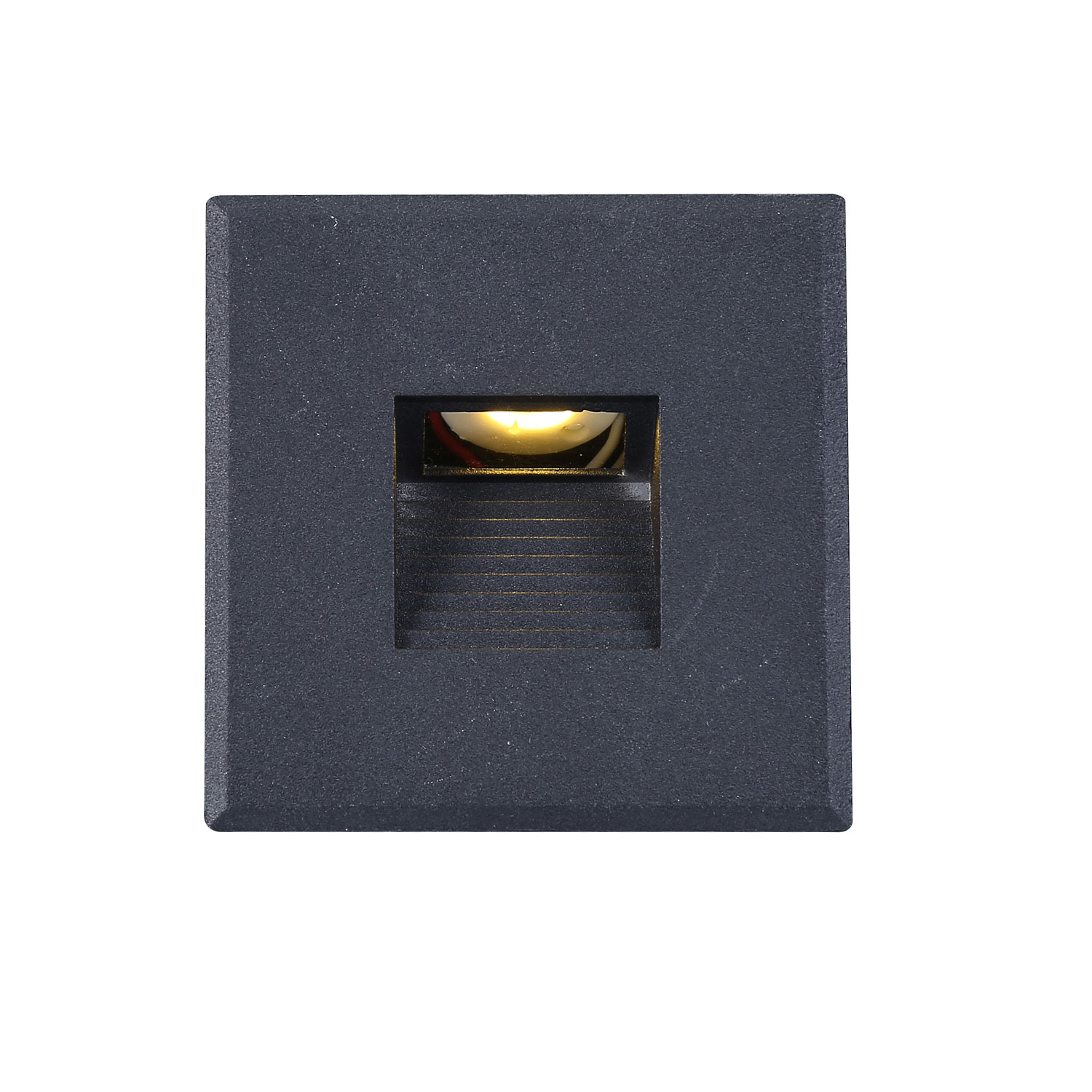 Cover Aluminium eckig 3 schwarz für Sys-Wall68