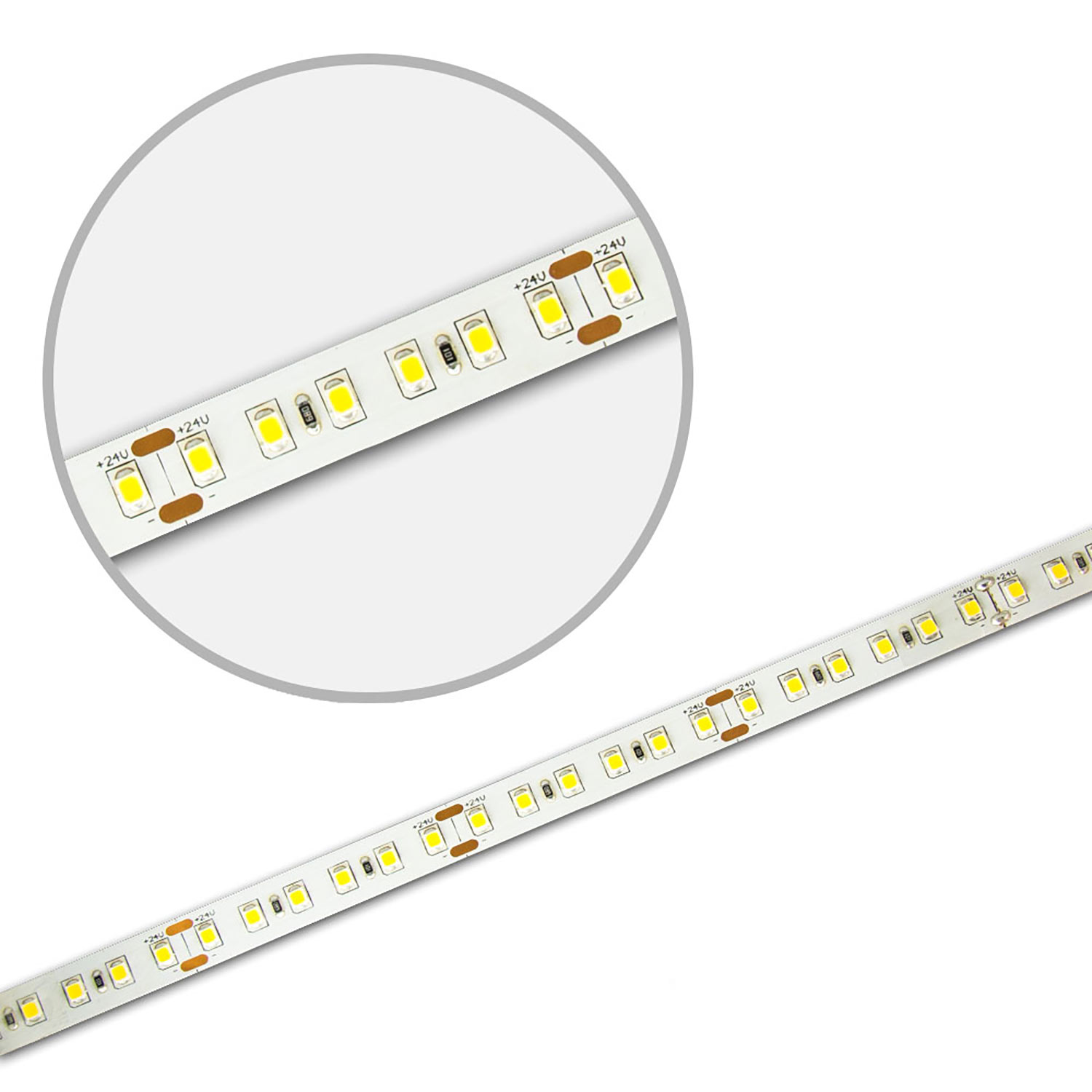 LED HEQ825 Flexband Classic, 24V DC, 16W, IP20, 2500K, 5m Rolle, 120 LED/m