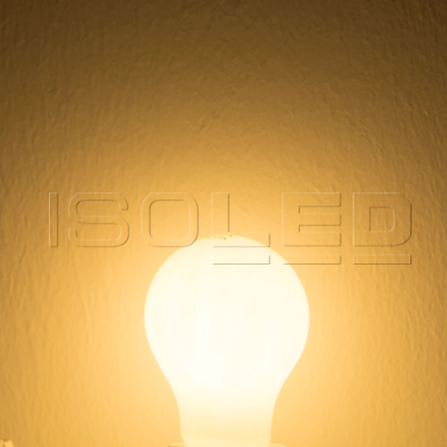 E27 LED Birne, 8W, milky, warmweiß, dimmbar