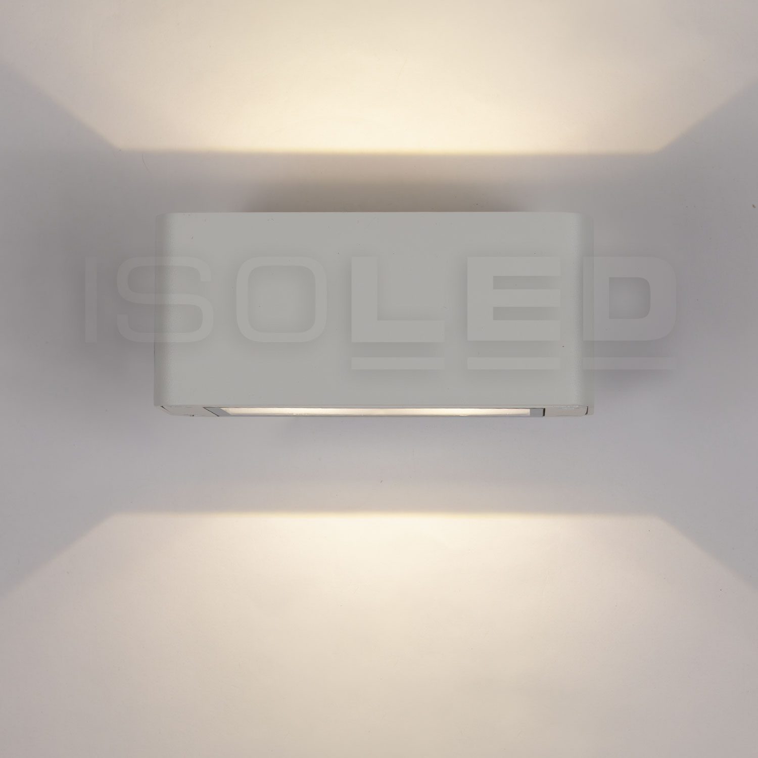 LED Wandleuchte Up&Down 4x3W CREE, IP54, weiß, warmweiß