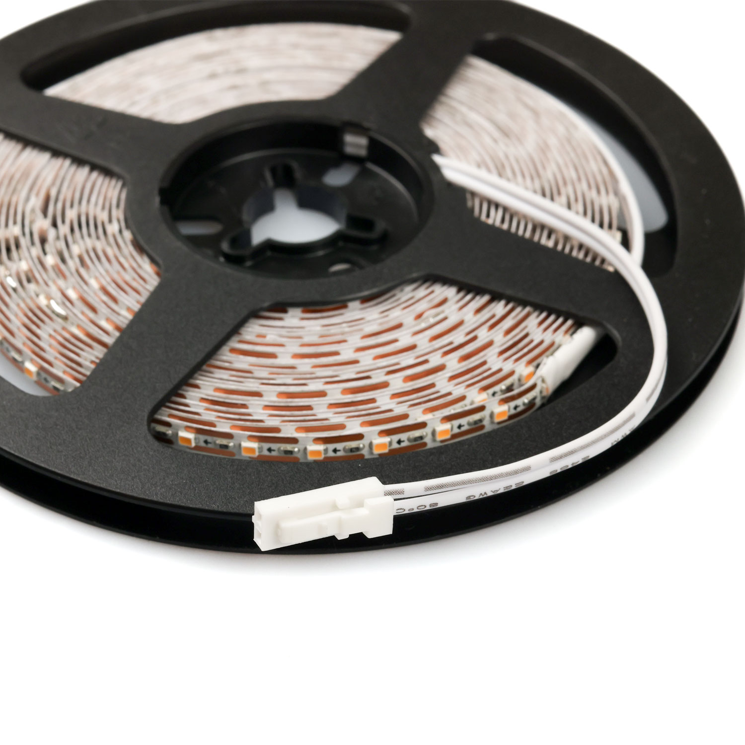 LED CRI927 MiniAMP Flexband, 24V DC, 7W, IP20, 2700K, 500cm, Kabel beids. + maleAMP, 120 LED/m