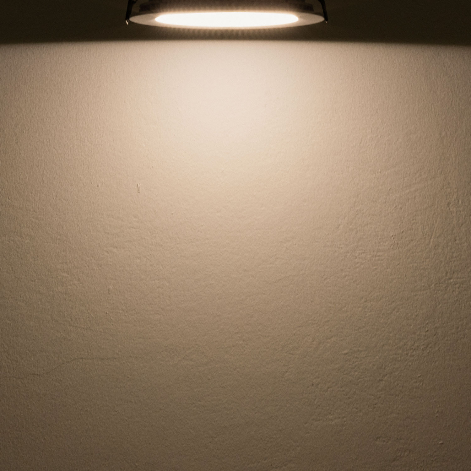 LED Downlight LUNA 18W, indirektes Licht, weiß, warmweiß