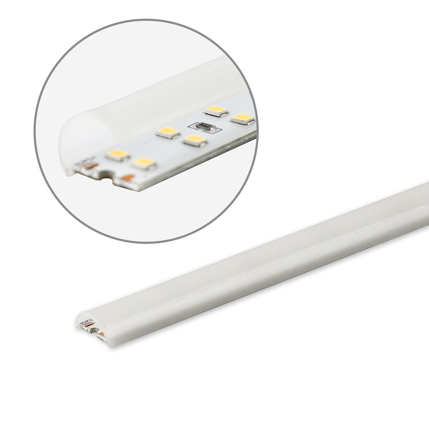 LED T5/T8 Umrüstplatine 830, 145cm, MiniAMP, 232 LED, 24V, 24W, 170 lm/W, warmweiß, dimmbar