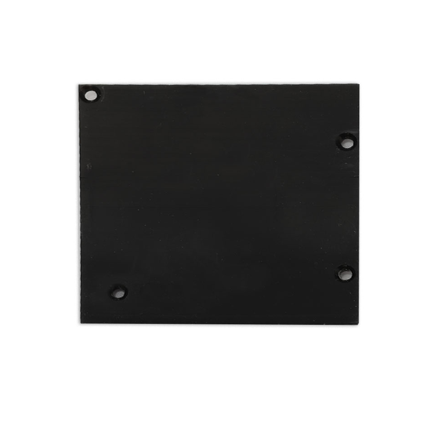 Endkappe Alu EC127 für Curtain10 ONE mit VISOR, 1 Paar (links & rechts), schwarz