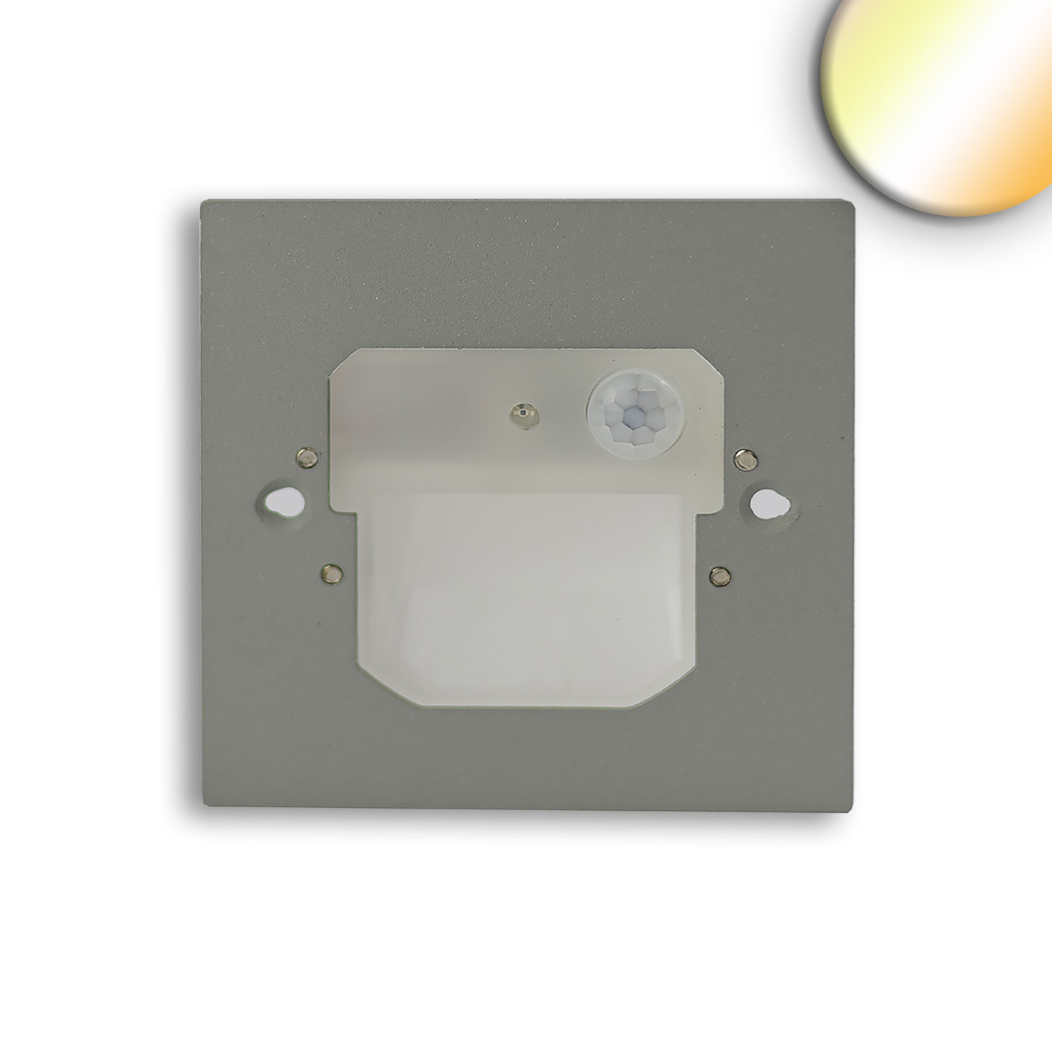 LED Wandeinbauleuchte Sys-Wall68 230V, PIR Master/Slave, 3W, 3000|4000|6000K, exkl. Dose/exkl. Cover