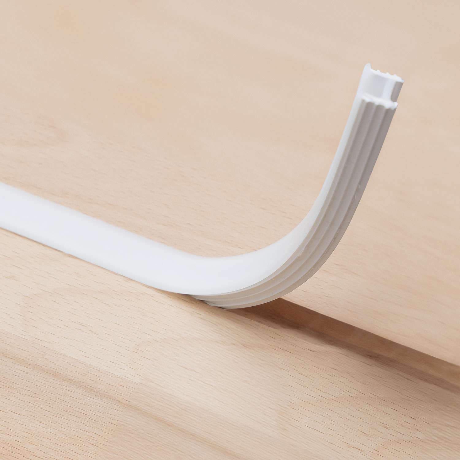 FLEX-COVER10 Twist+Bend, Silikon, opal, 45% Transm., 20m Rolle