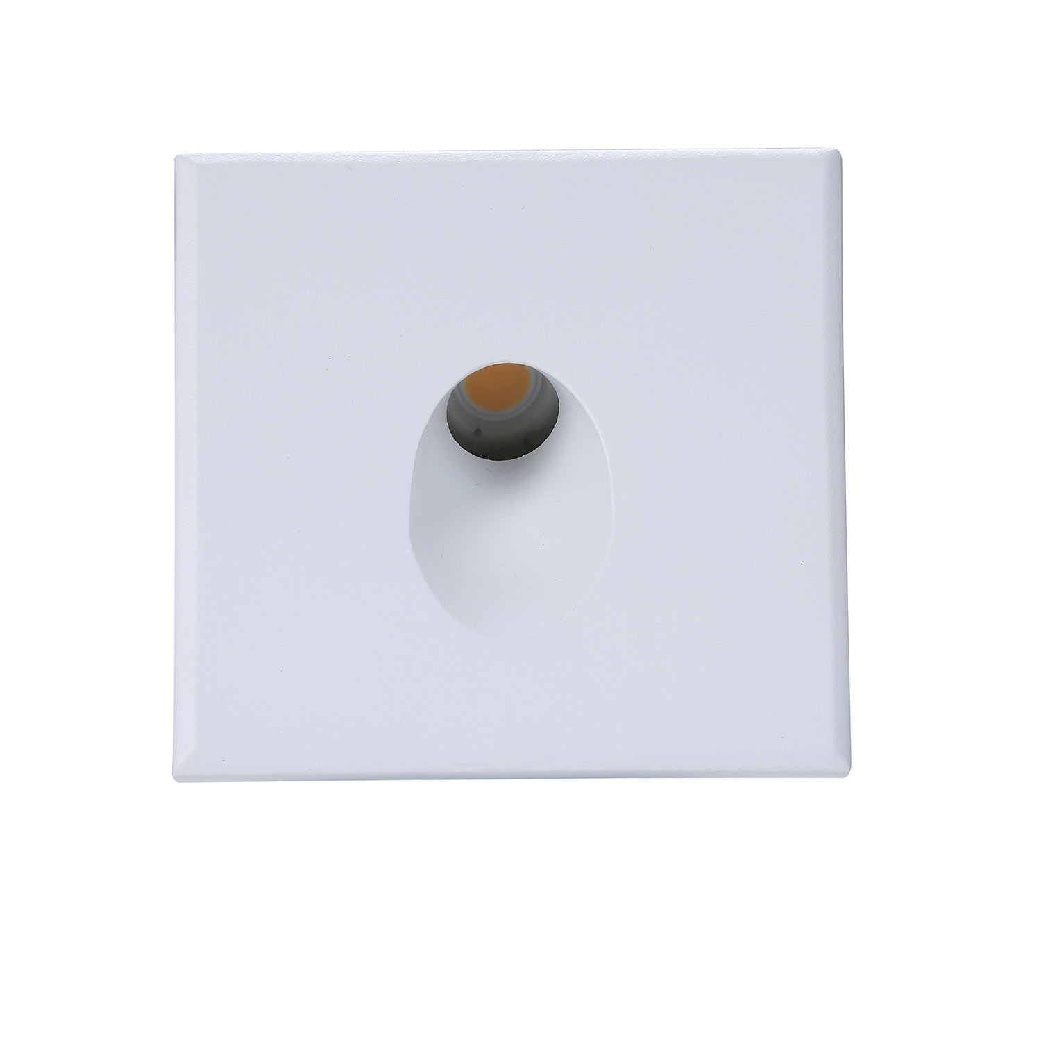 Cover Aluminium eckig 1 weiß für Sys-Wall68