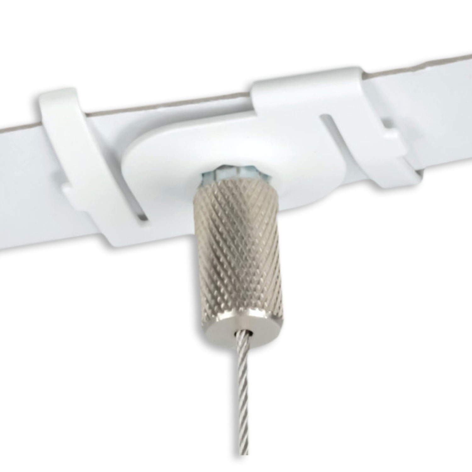 Deckenclip Abhängung für Rasterdecken - Odenwalddecken bis 24mm mit Schraubkappe