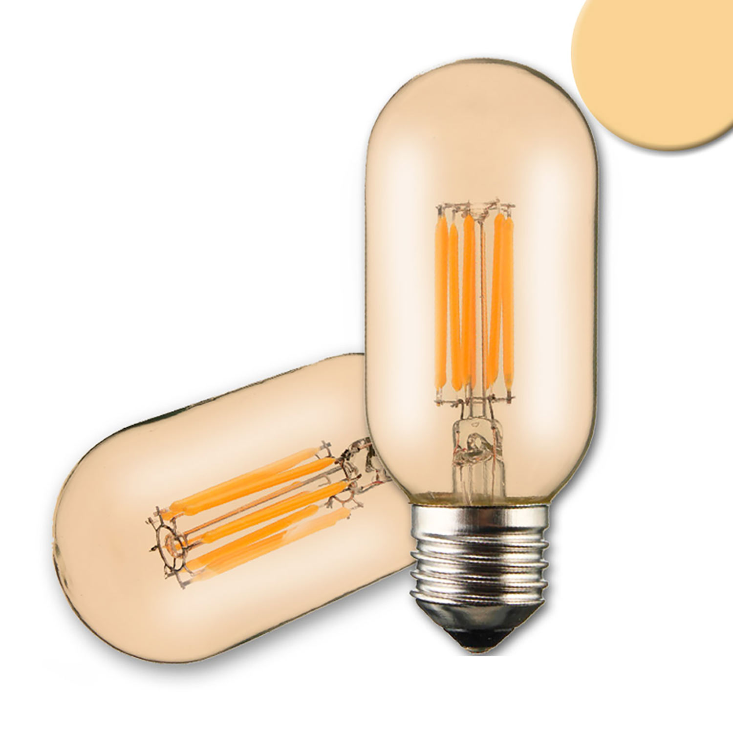 E27 T45 Vintage Line 8W ultrawarmweiß, dimmbar