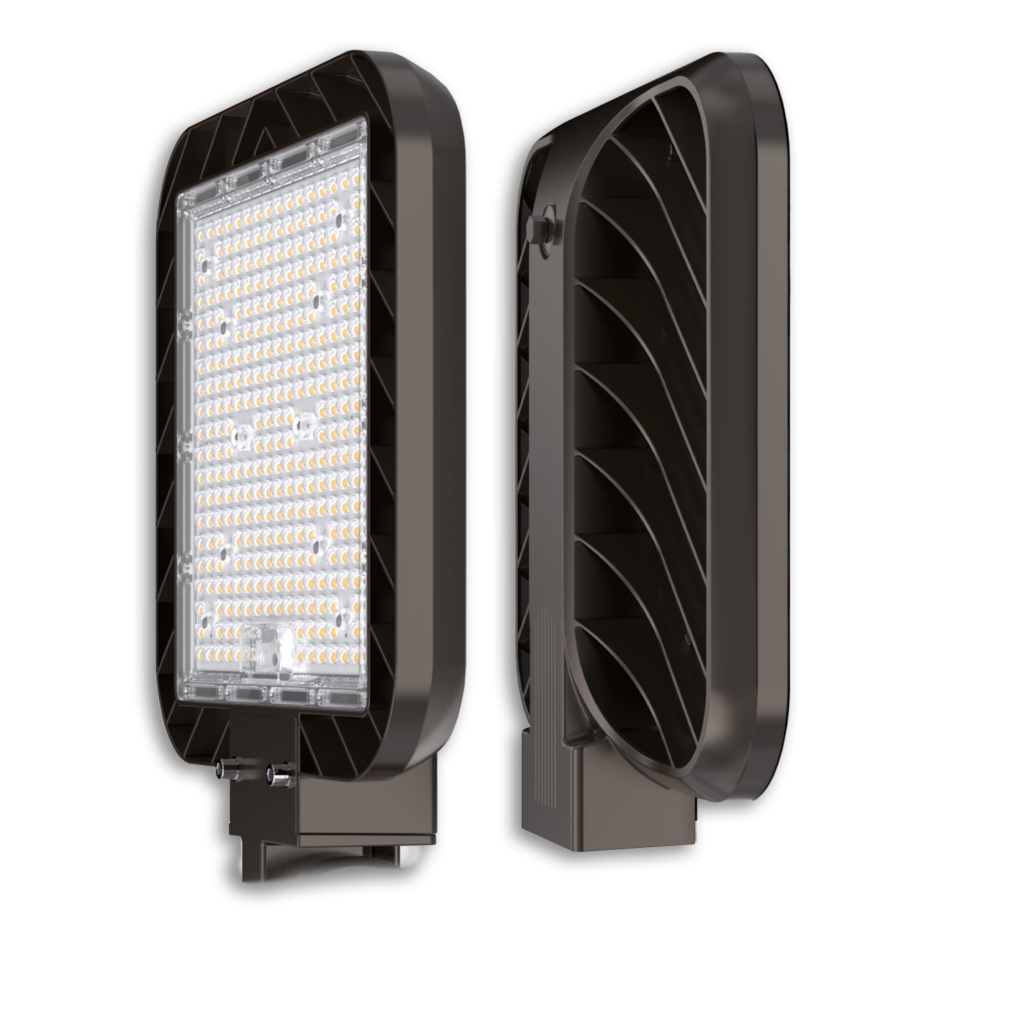 LED Street Light Modul EM145 RAL8019 Graubraun, 4000K, IP65, 140 lm/W, exkl. Adapter