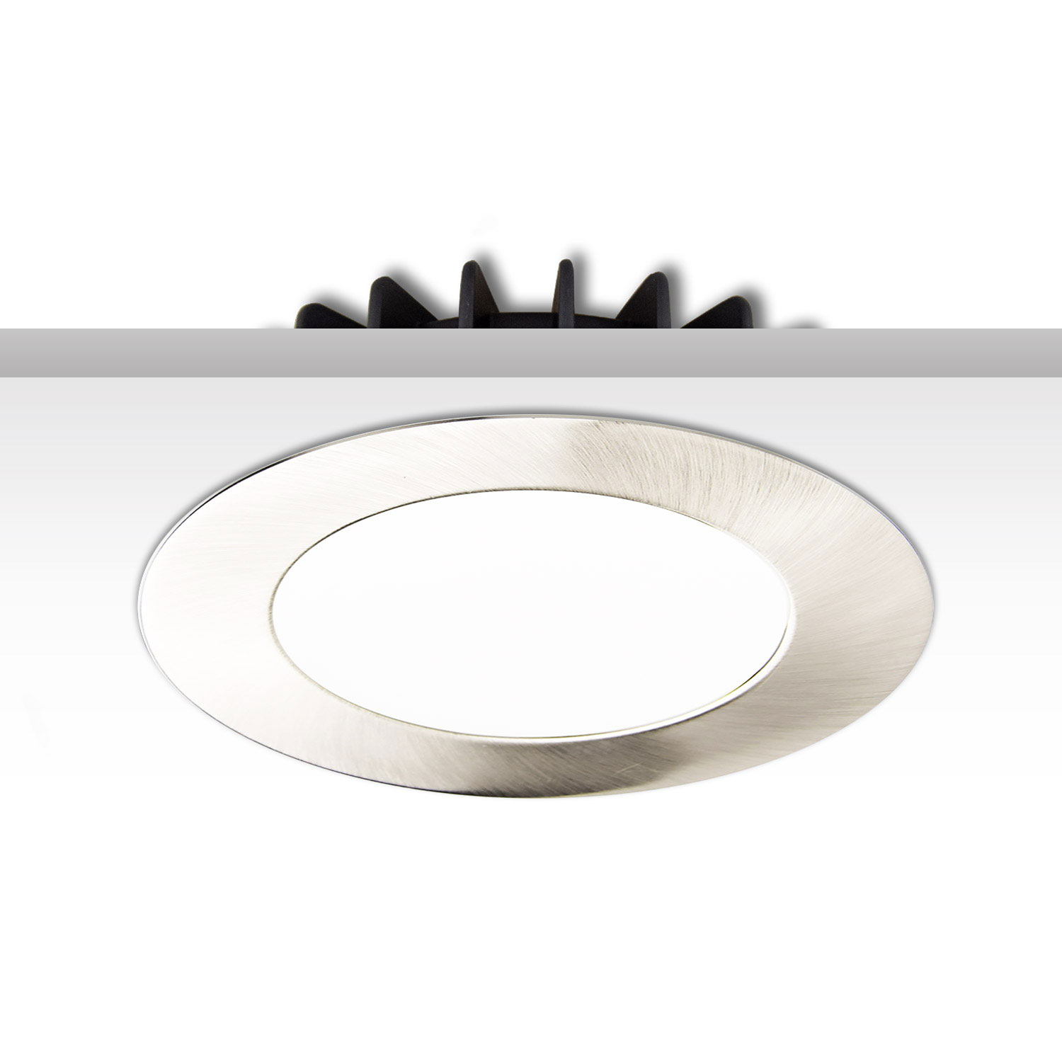Cover Aluminium rund chrom matt für Sys-90