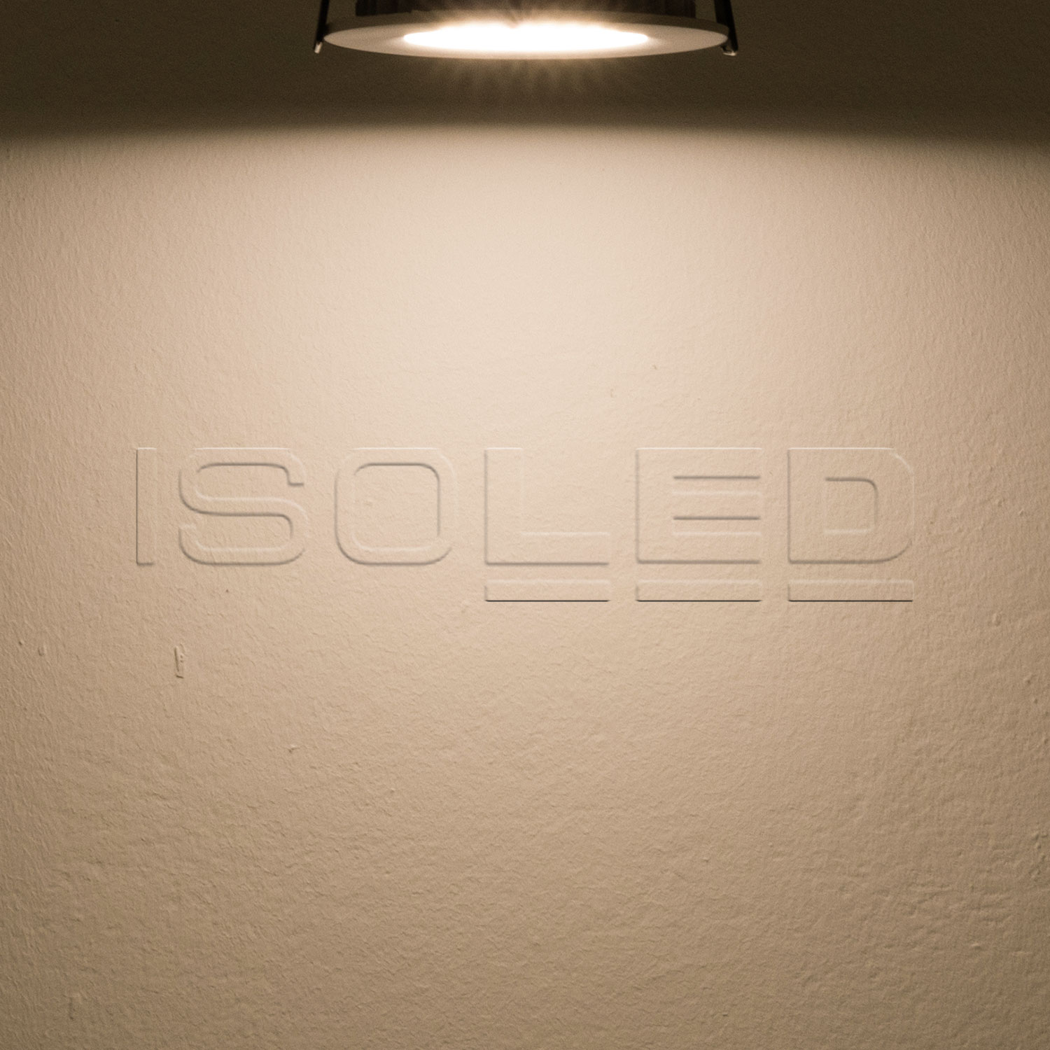 LED Downlight LUNA 8W, indirektes Licht, weiß, warmweiß