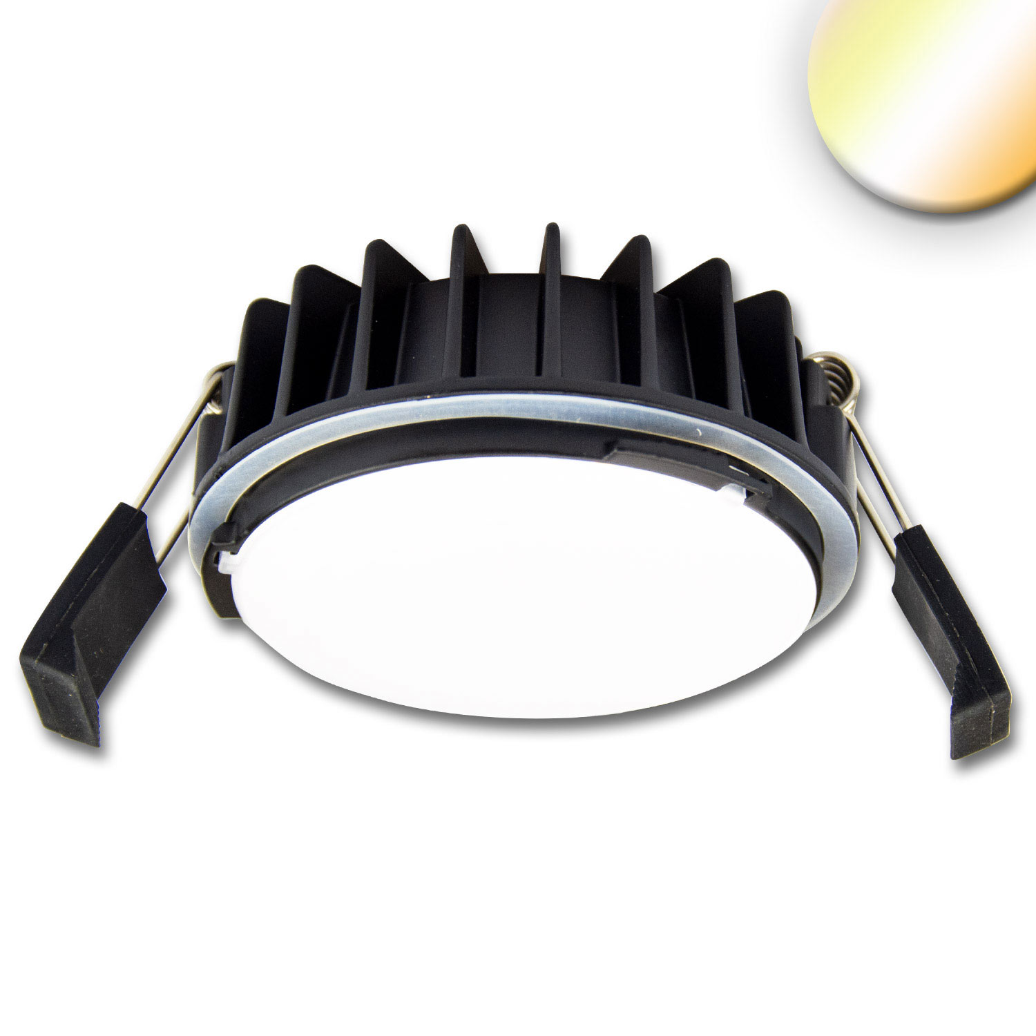 LED Einbaustrahler Sys-90, 12W, ColorSwitch 3000|4000K, dimmbar (exkl. Cover)