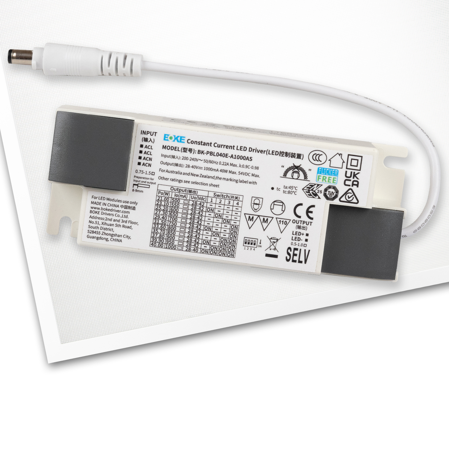 LED Panel Backlight Line 625, UGR