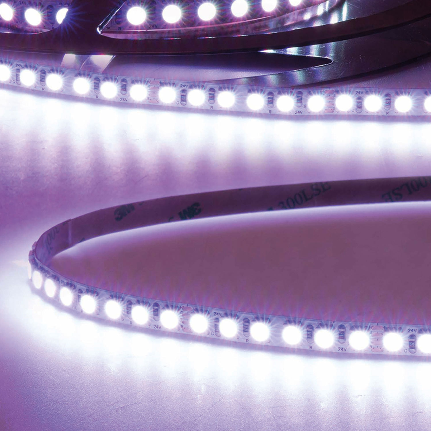 LED RGB MICRO Flexband, 24V DC, 12W, IP20, 5m Rolle, 120 LED/m