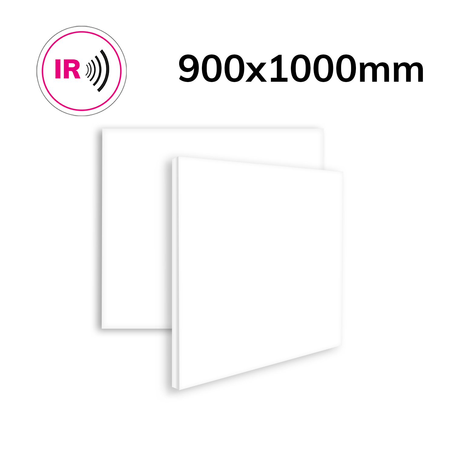 Infrarot-Panel BEST STANDARD, 900x1000mm, 865W