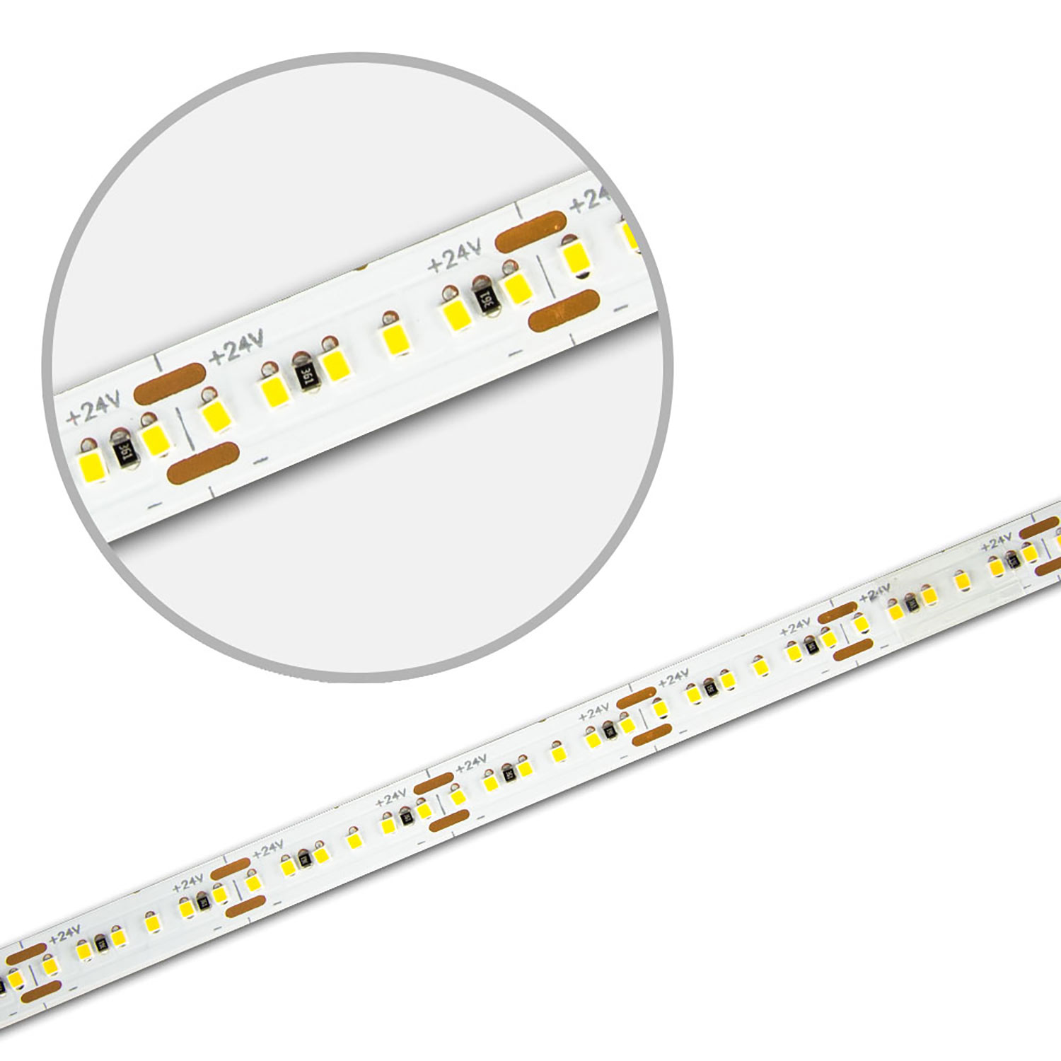 LED CRI927 Linear10 Flexband, 24V DC, 10W, IP20, 2700K, 5m Rolle, 240 LED/m