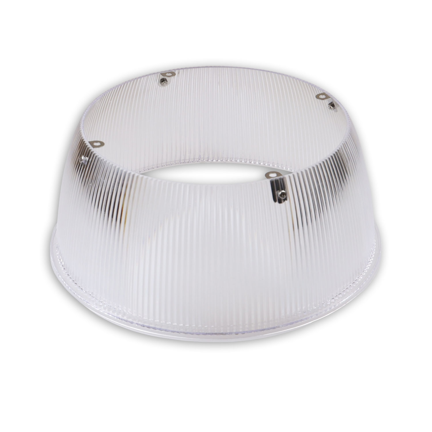 PC-Reflektor 90° für LED Hallenleuchten Serie FL2, transparent