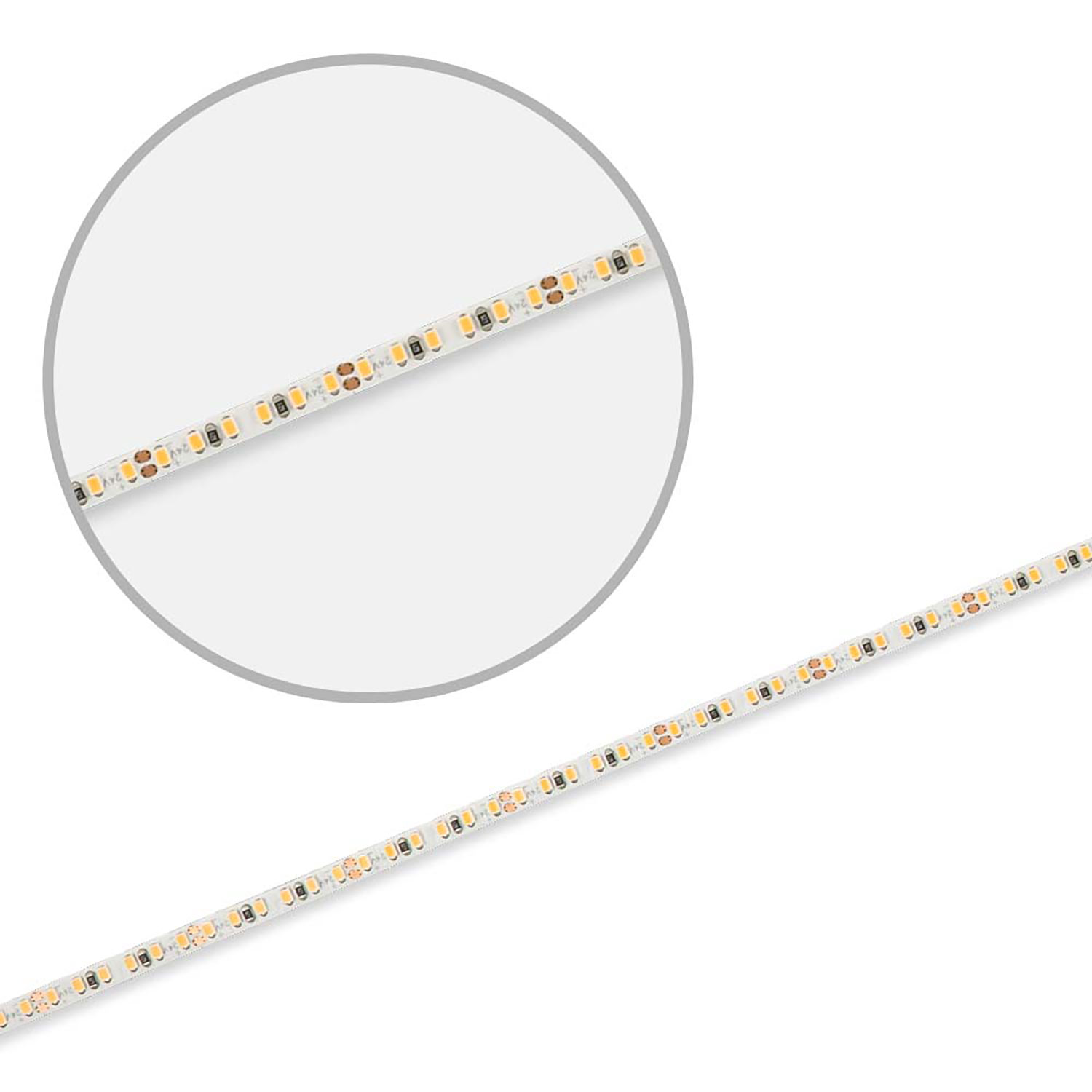 LED CRI927 MICRO Linear Flexband, 24V DC, 6W, IP20, 5m Rolle, 240 LED/m