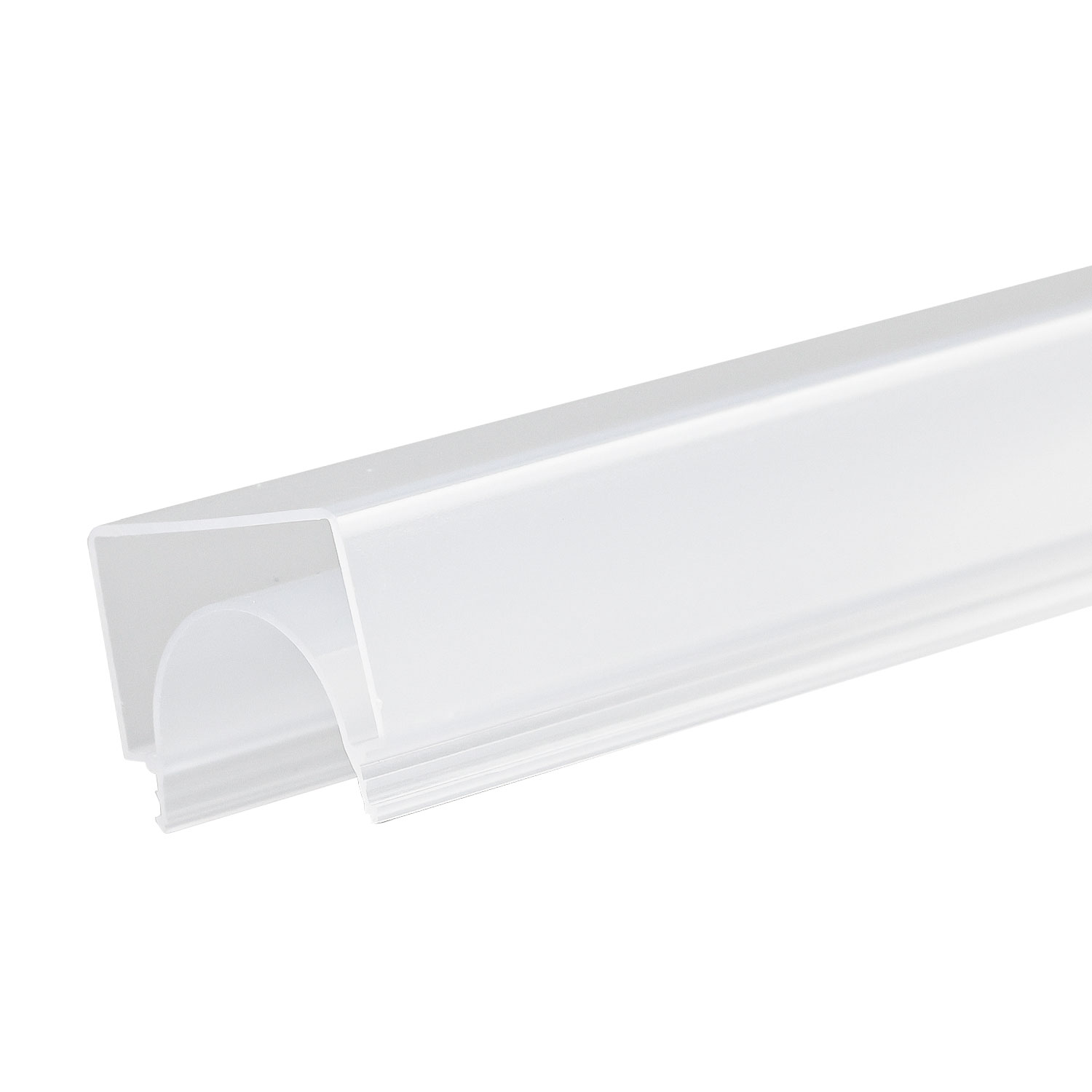 Abdeckung COVER68 opal+, U-Form für Profil HALON und LAMP30 V1+V2, 200cm